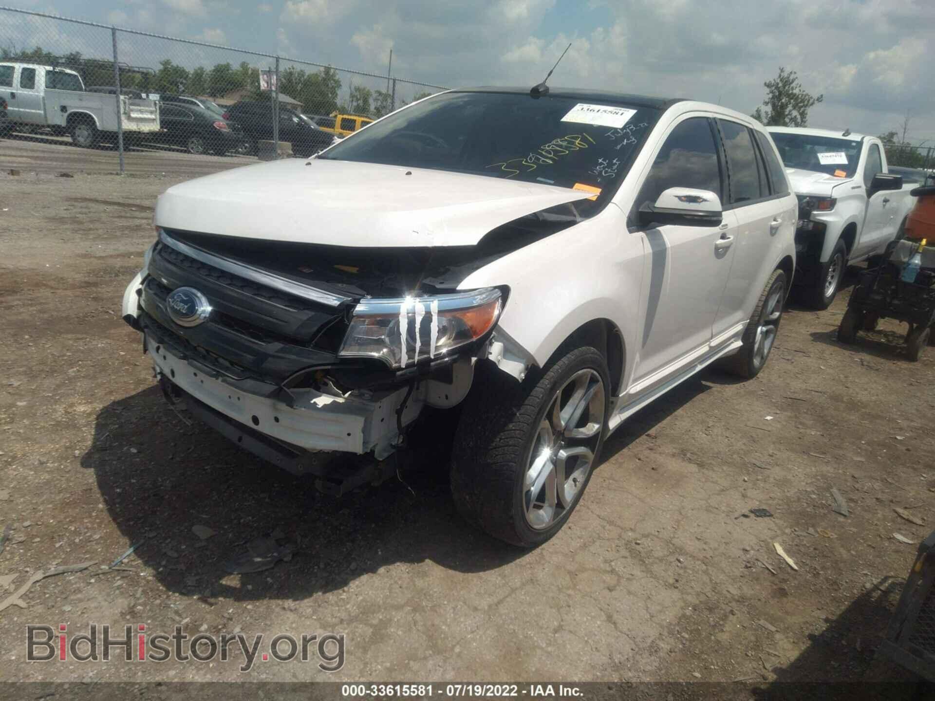 2013 FORD EDGE - VIN: 2FMDK3AK8DBC69098 - Фото 2