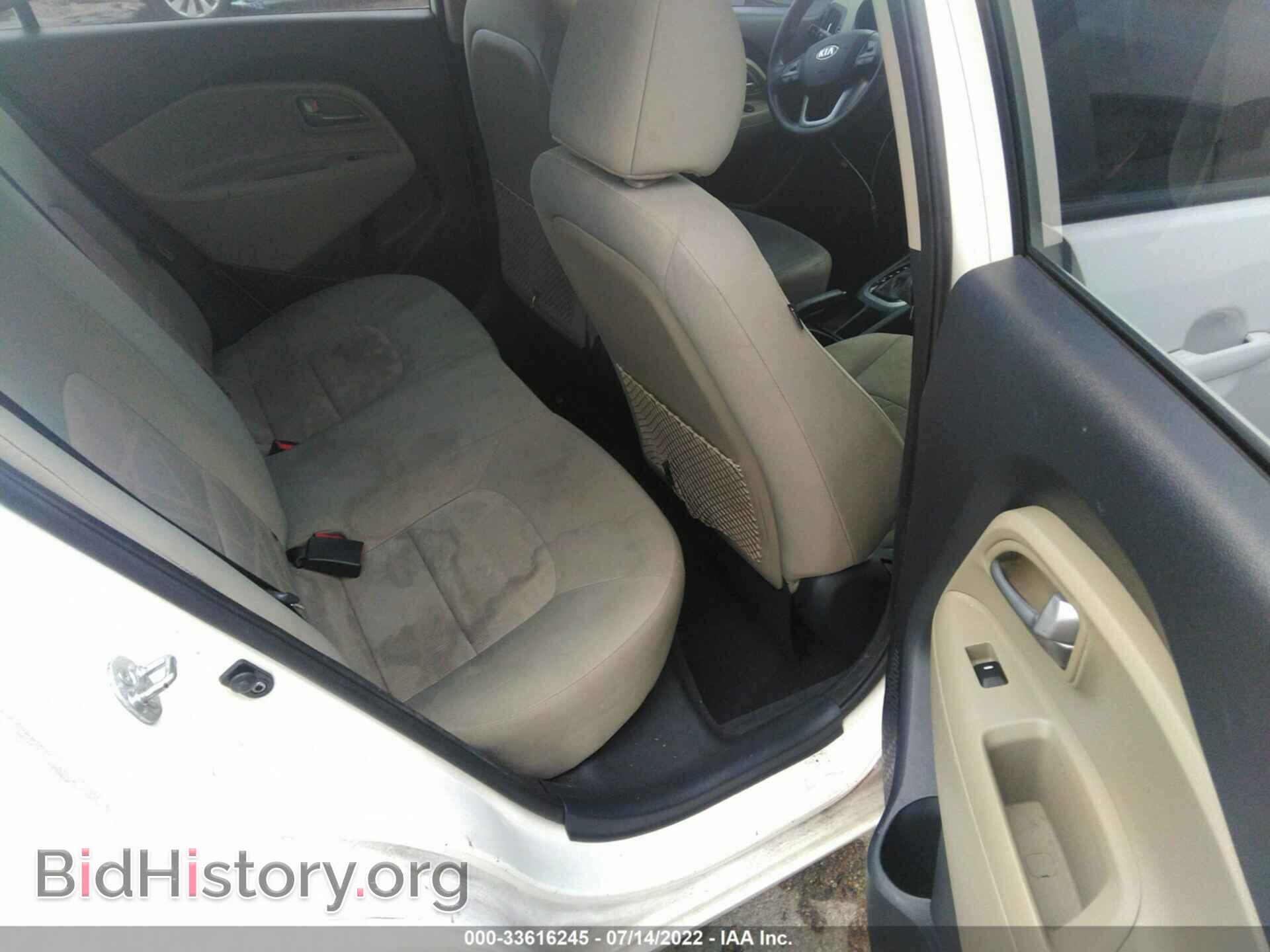 2014 KIA RIO - VIN: KNADM4A30E6349568 - Фото 8