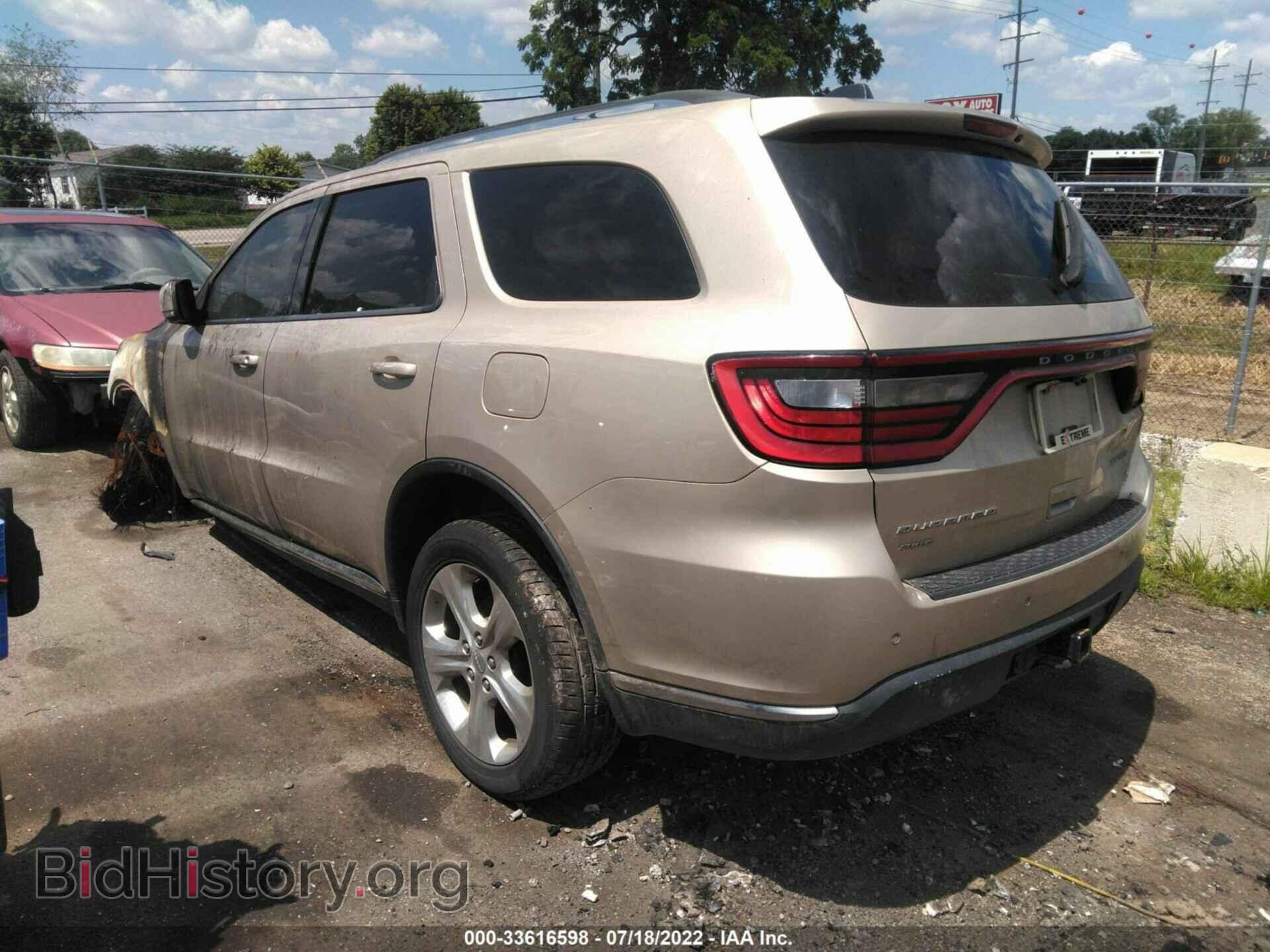 2014 DODGE DURANGO - VIN: 1C4RDJDG1EC354527 - Photo 3