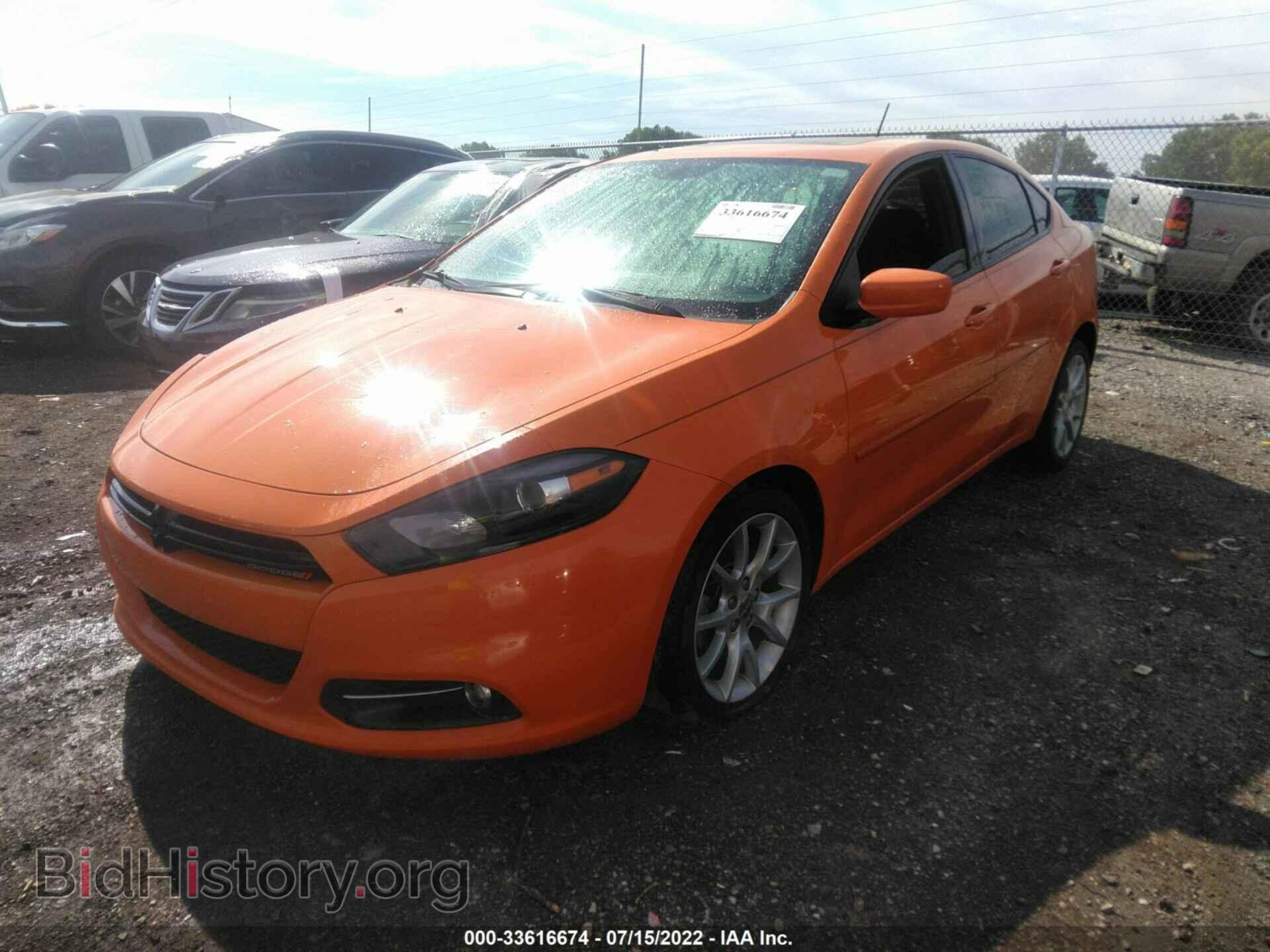 2013 DODGE DART - VIN: 1C3CDFBA7DD338380 - Photo 2