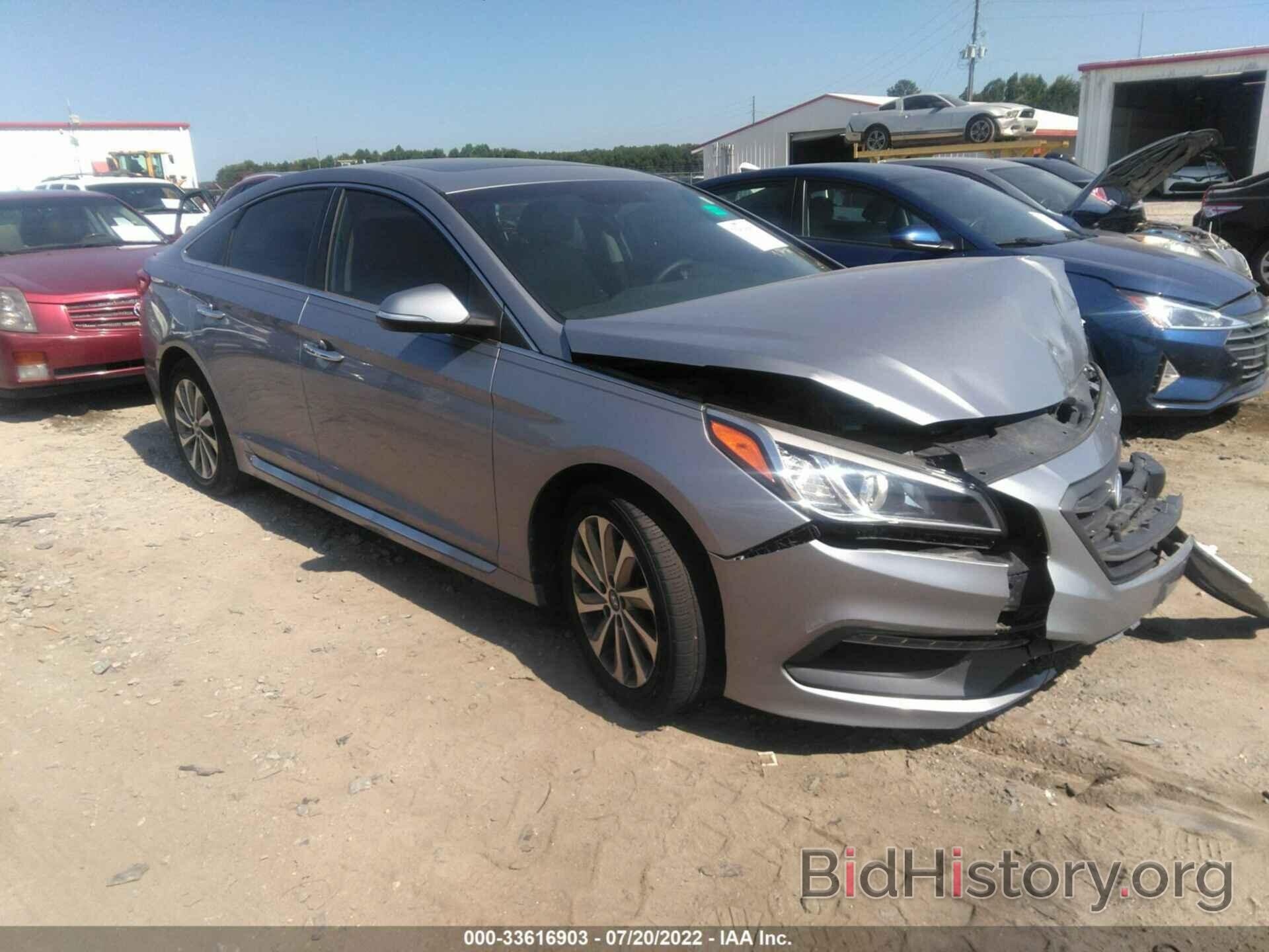 Photo 5NPE34AF9GH379262 - HYUNDAI SONATA 2016