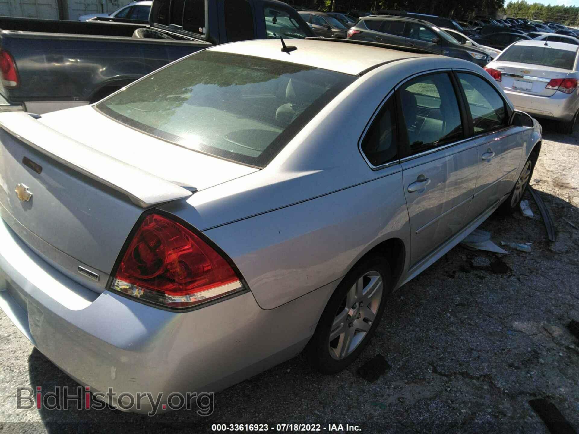 2012 CHEVROLET IMPALA - VIN: 2G1WG5E3XC1104244 - Фото 4