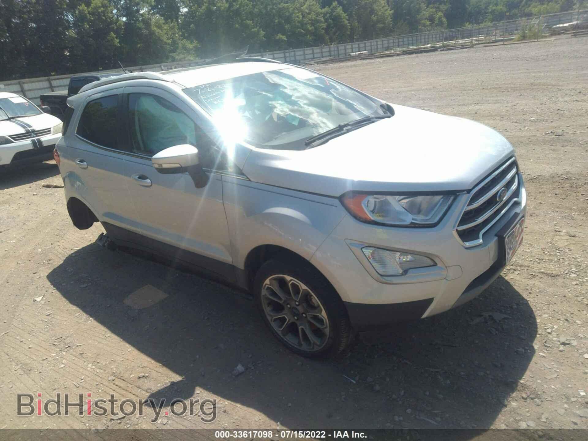 Фотография MAJ6S3KL5LC351587 - FORD ECOSPORT 2020