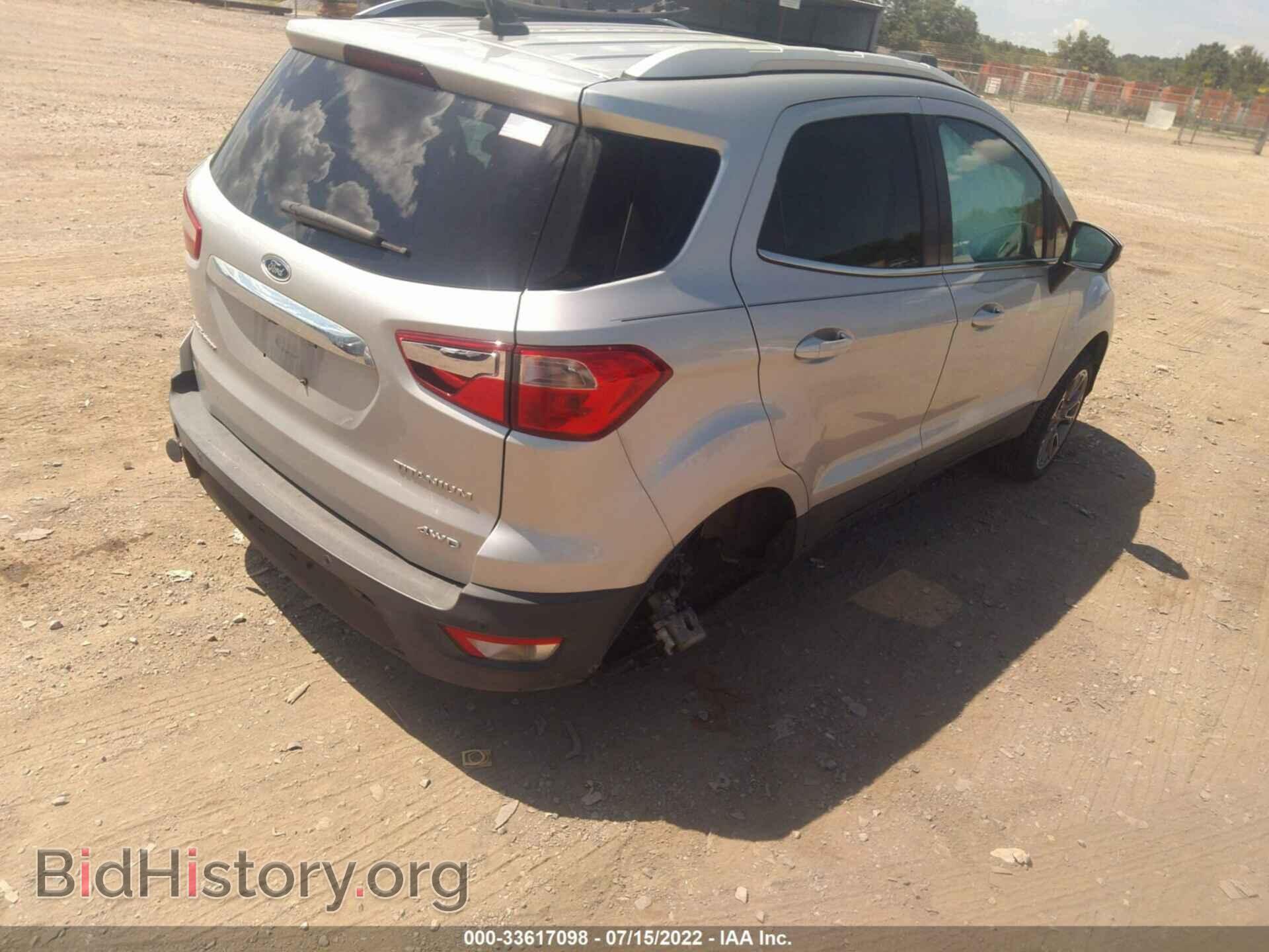 2020 FORD ECOSPORT - VIN: MAJ6S3KL5LC351587 - Фото 4
