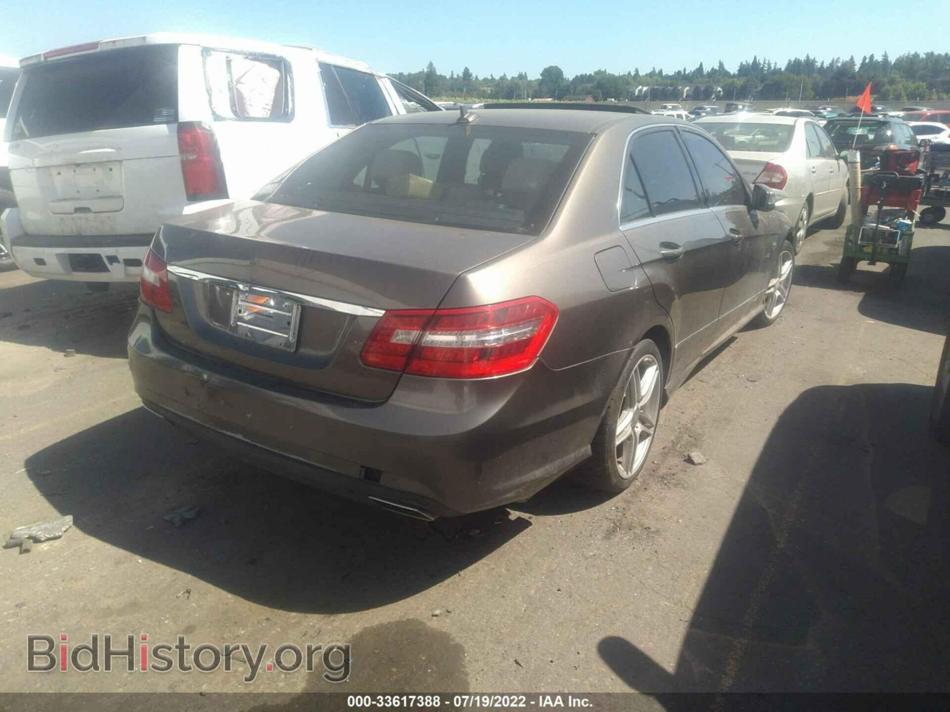 2012 MERCEDES-BENZ E-CLASS - VIN: WDDHF8JBXCA523126 - Фото 4