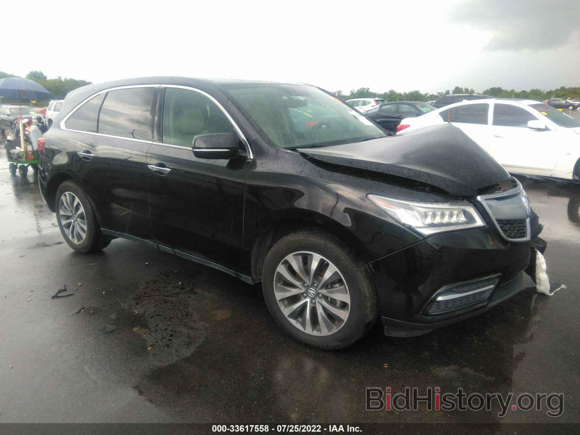 Photo 5FRYD3H45FB012458 - ACURA MDX 2015