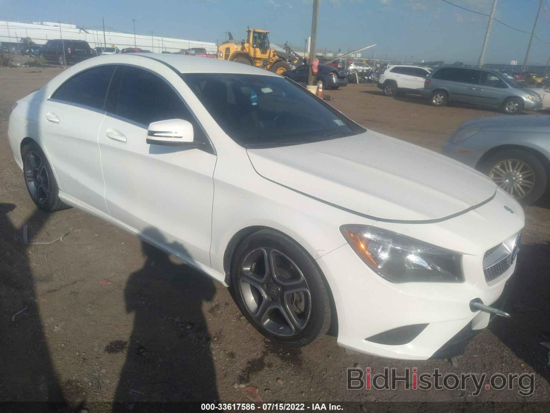 Photo WDDSJ4GB1EN132608 - MERCEDES-BENZ CLA-CLASS 2014