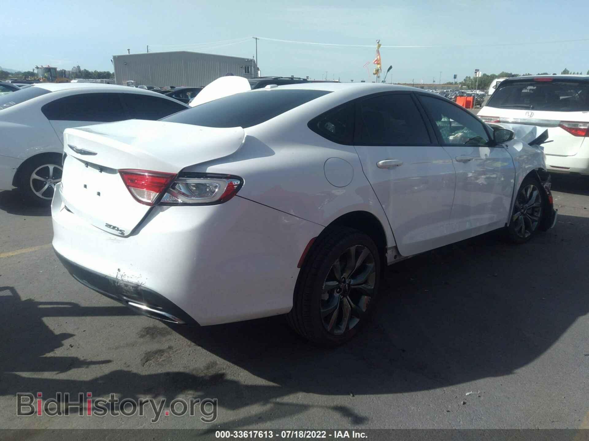 2015 CHRYSLER 200 - VIN: 1C3CCCBB2FN747863 - Фото 4