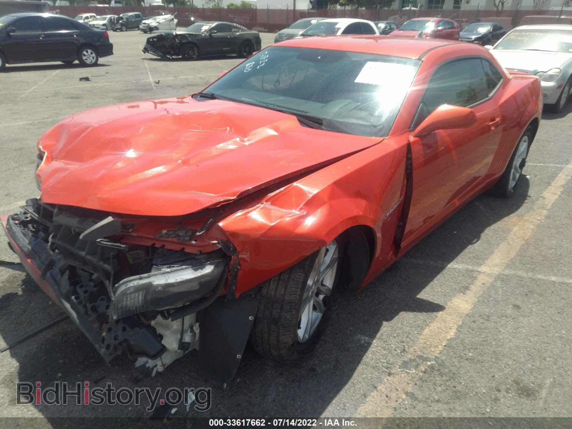 2013 CHEVROLET CAMARO - VIN: 2G1FB1E36D9231003 - Фото 2
