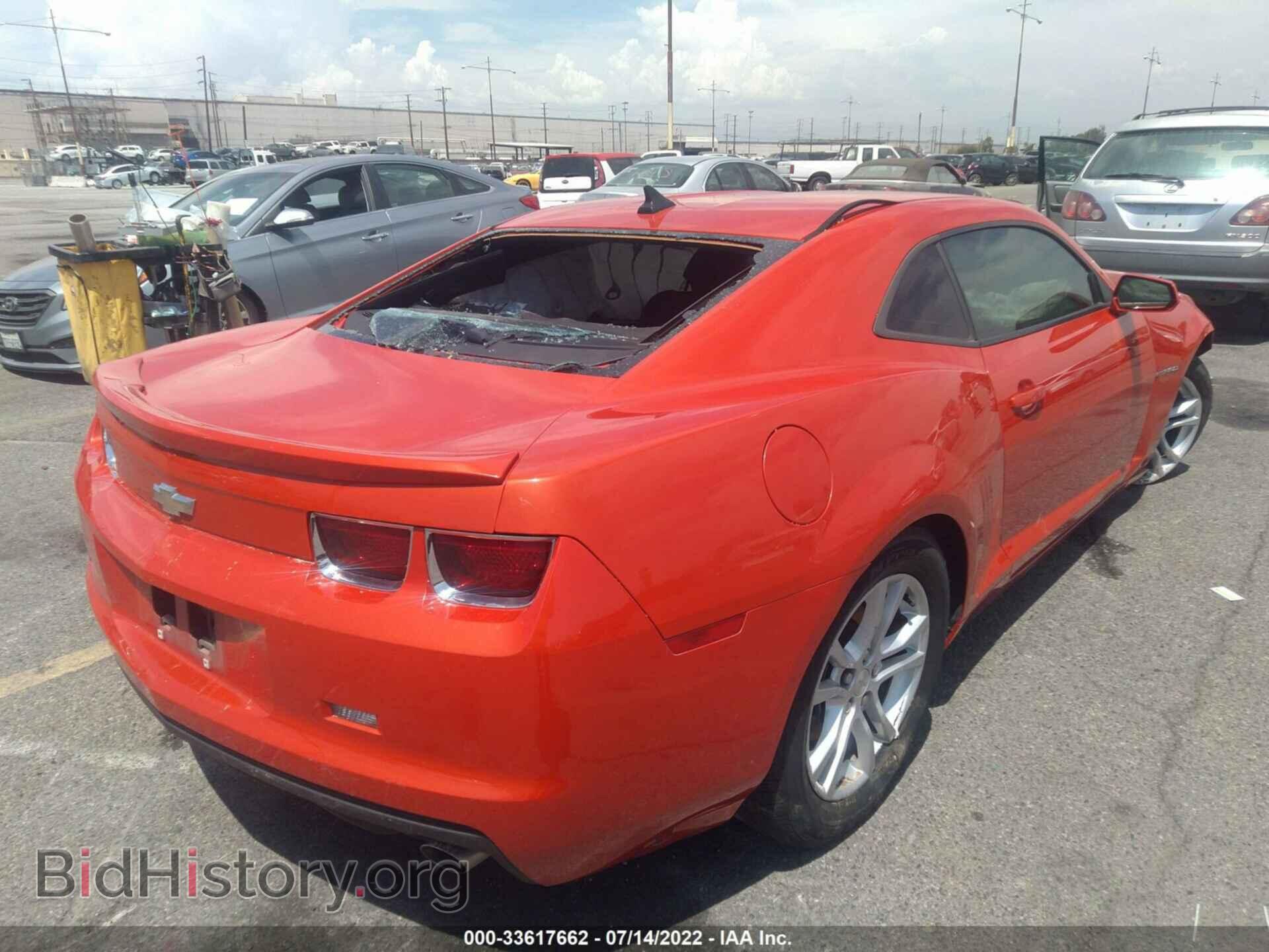 2013 CHEVROLET CAMARO - VIN: 2G1FB1E36D9231003 - Фото 4