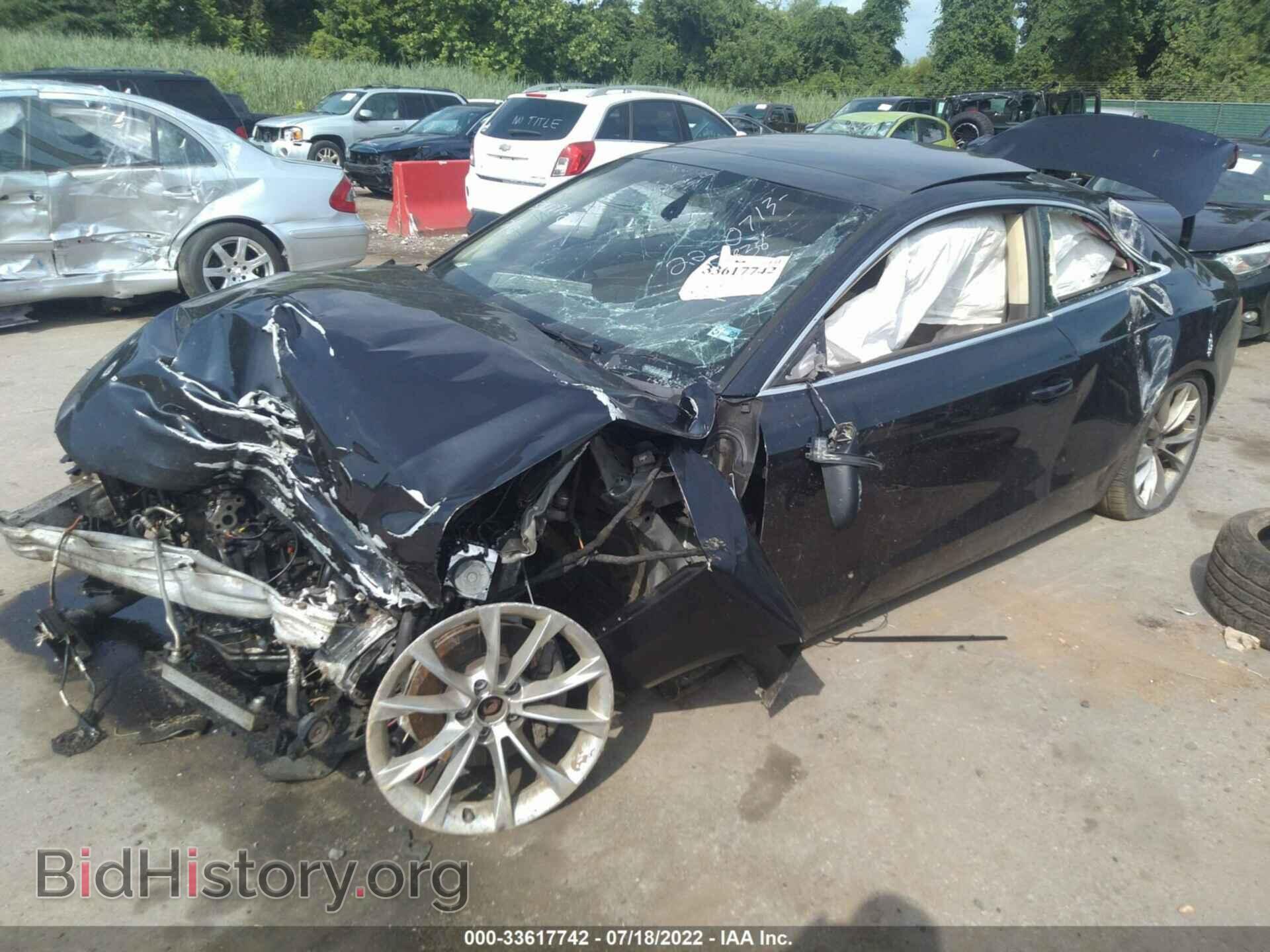 2014 AUDI A5 - VIN: WAUCFAFR7EA003306 - Photo 2