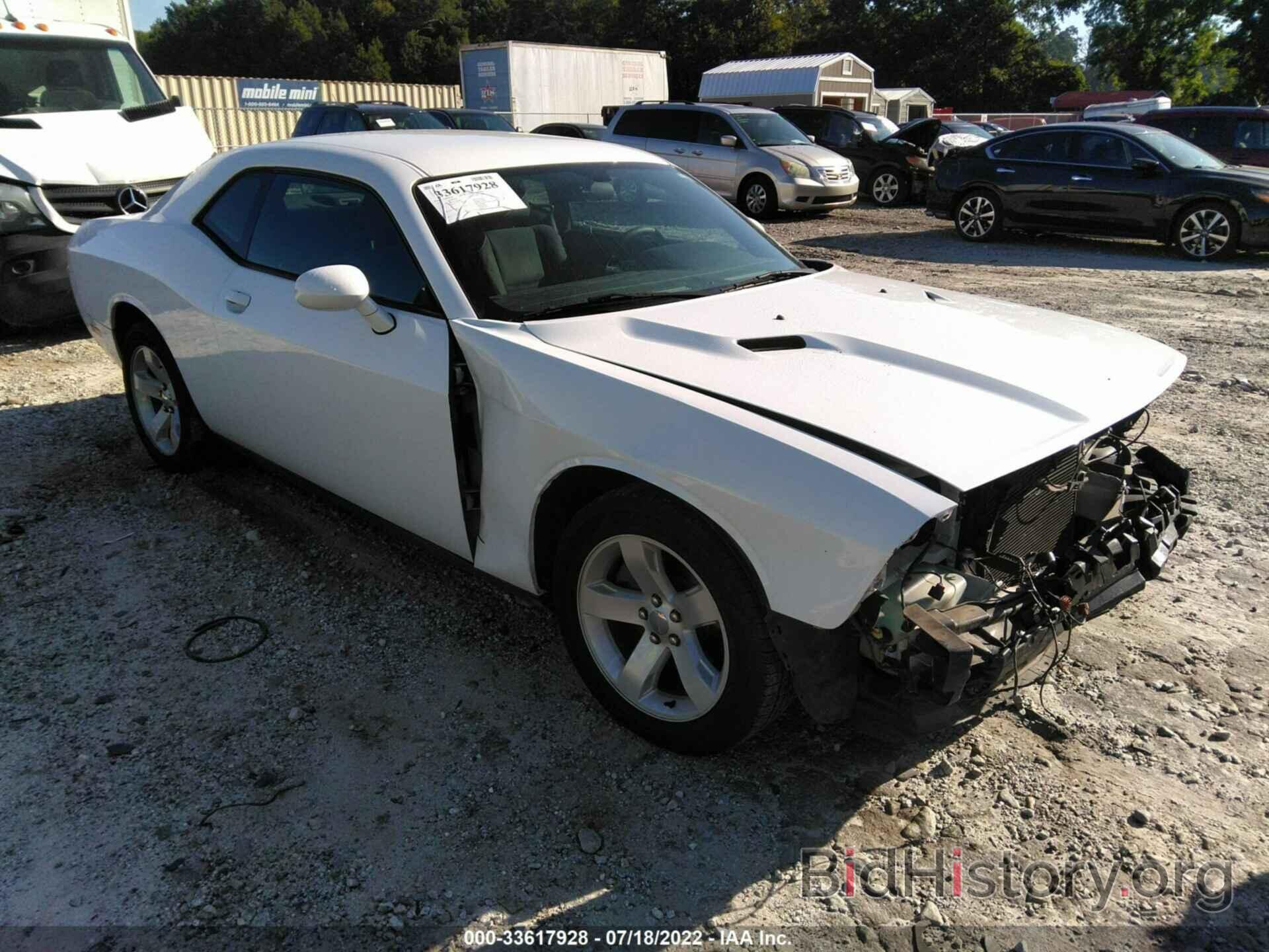 Photo 2C3CDYAG4CH206504 - DODGE CHALLENGER 2012