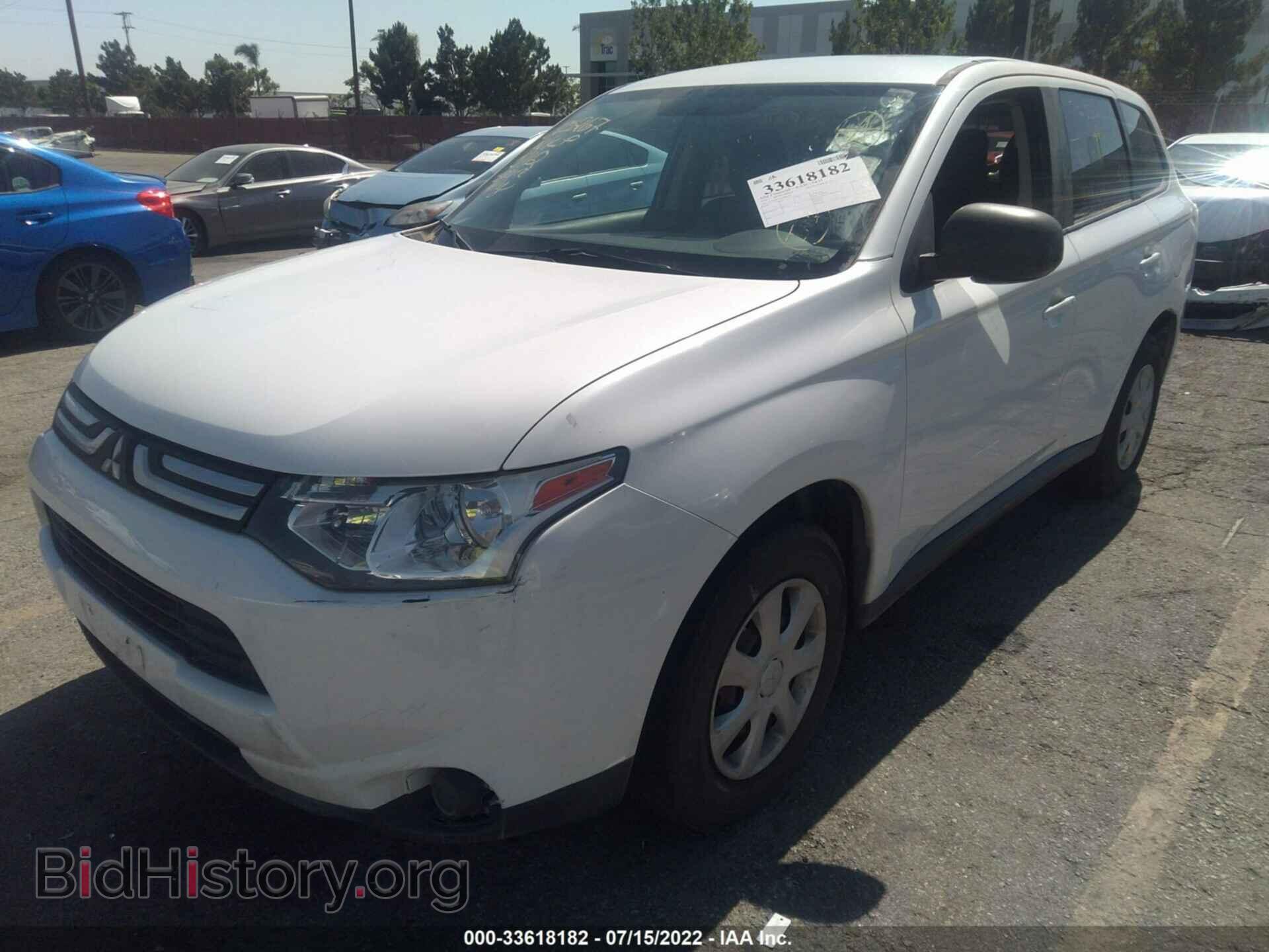 2014 MITSUBISHI OUTLANDER - VIN: JA4AD2A35EZ005267 - Фото 2