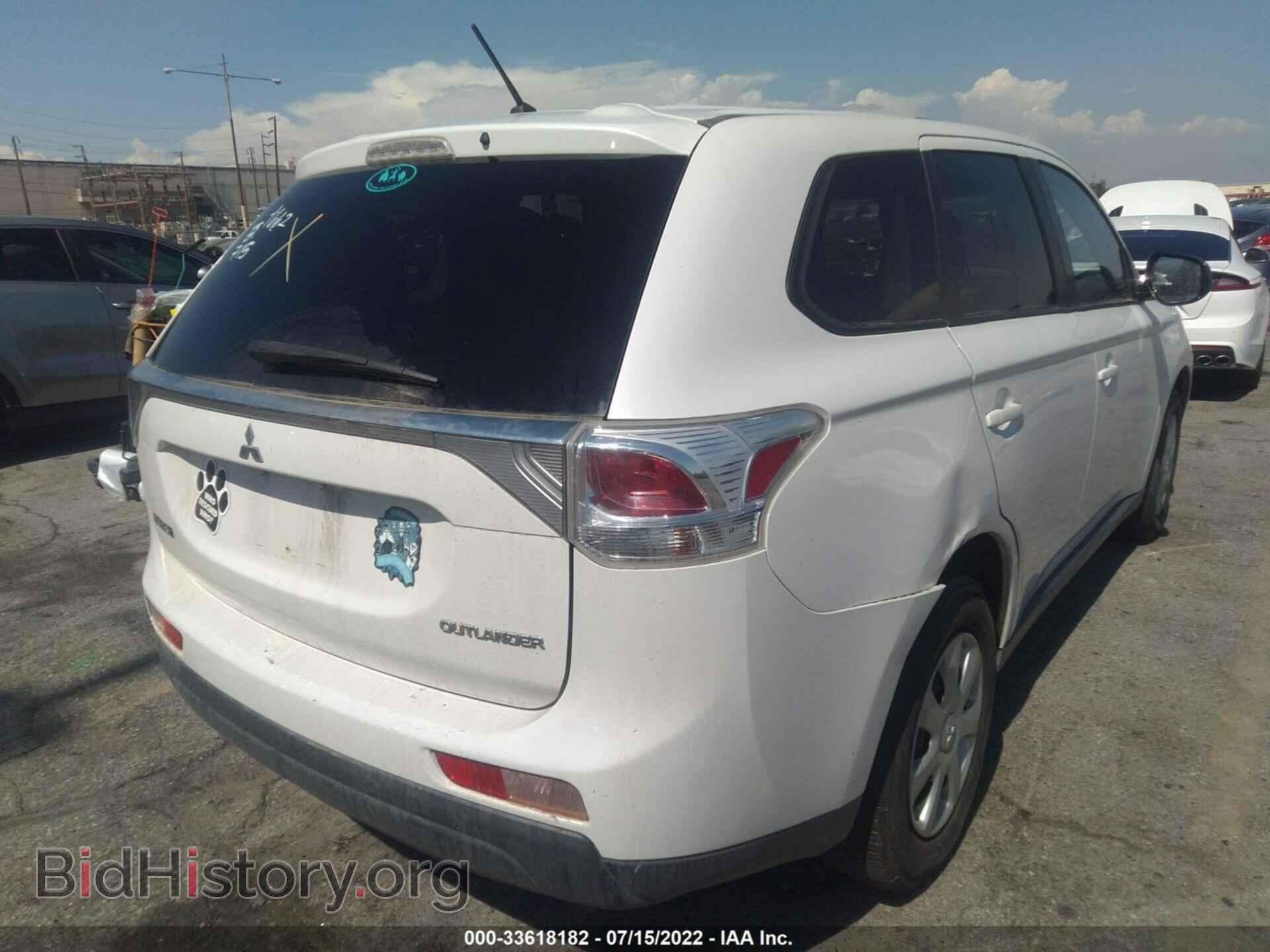 2014 MITSUBISHI OUTLANDER - VIN: JA4AD2A35EZ005267 - Фото 4