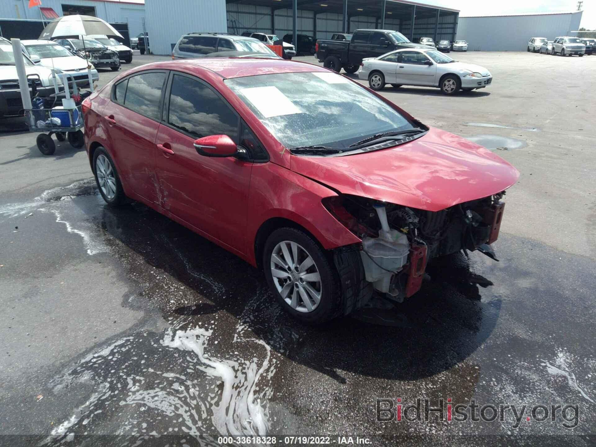 Photo KNAFX4A60F5255711 - KIA FORTE 2015