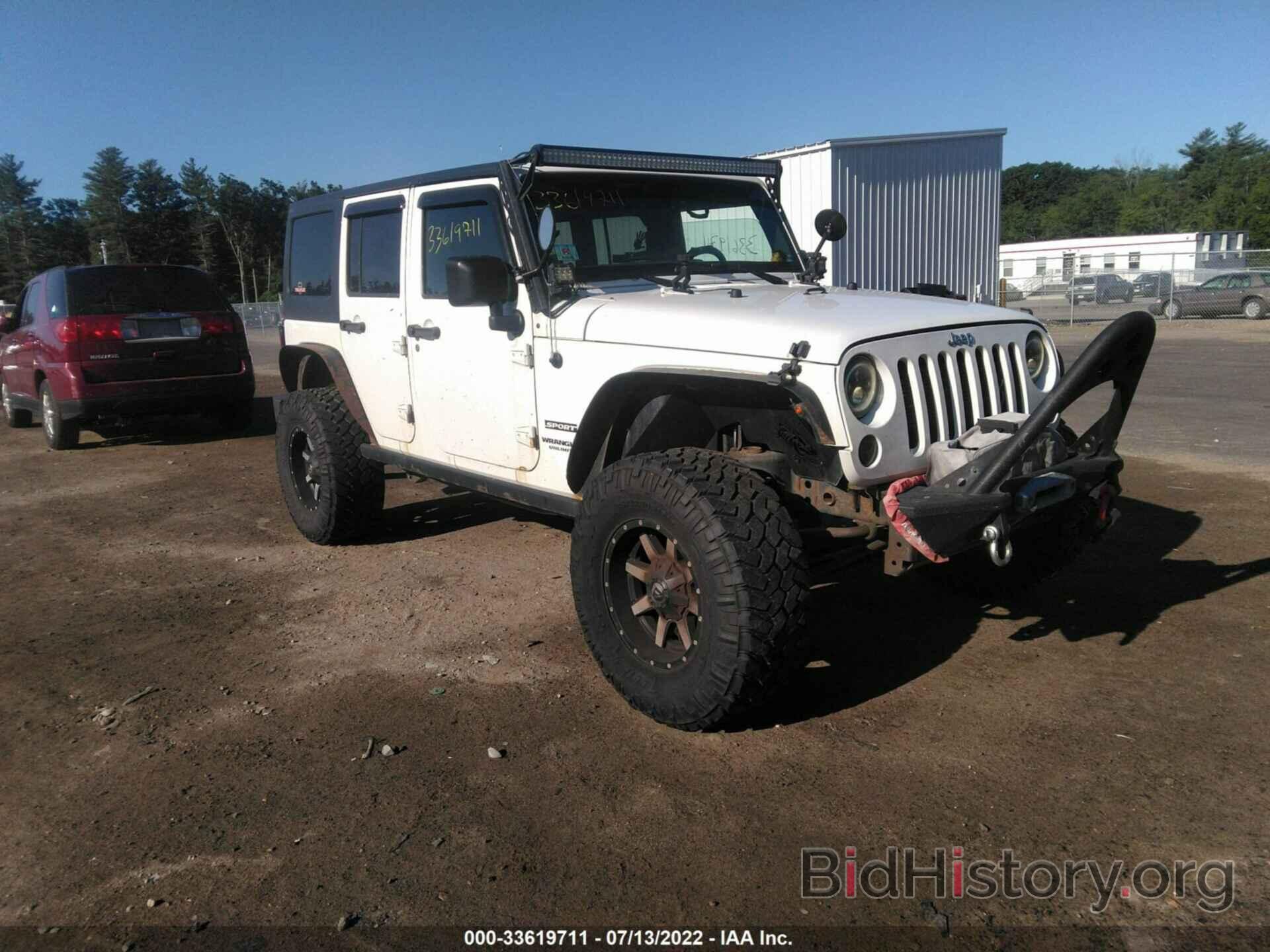 Photo 1C4BJWDG8EL223392 - JEEP WRANGLER UNLIMITED 2014