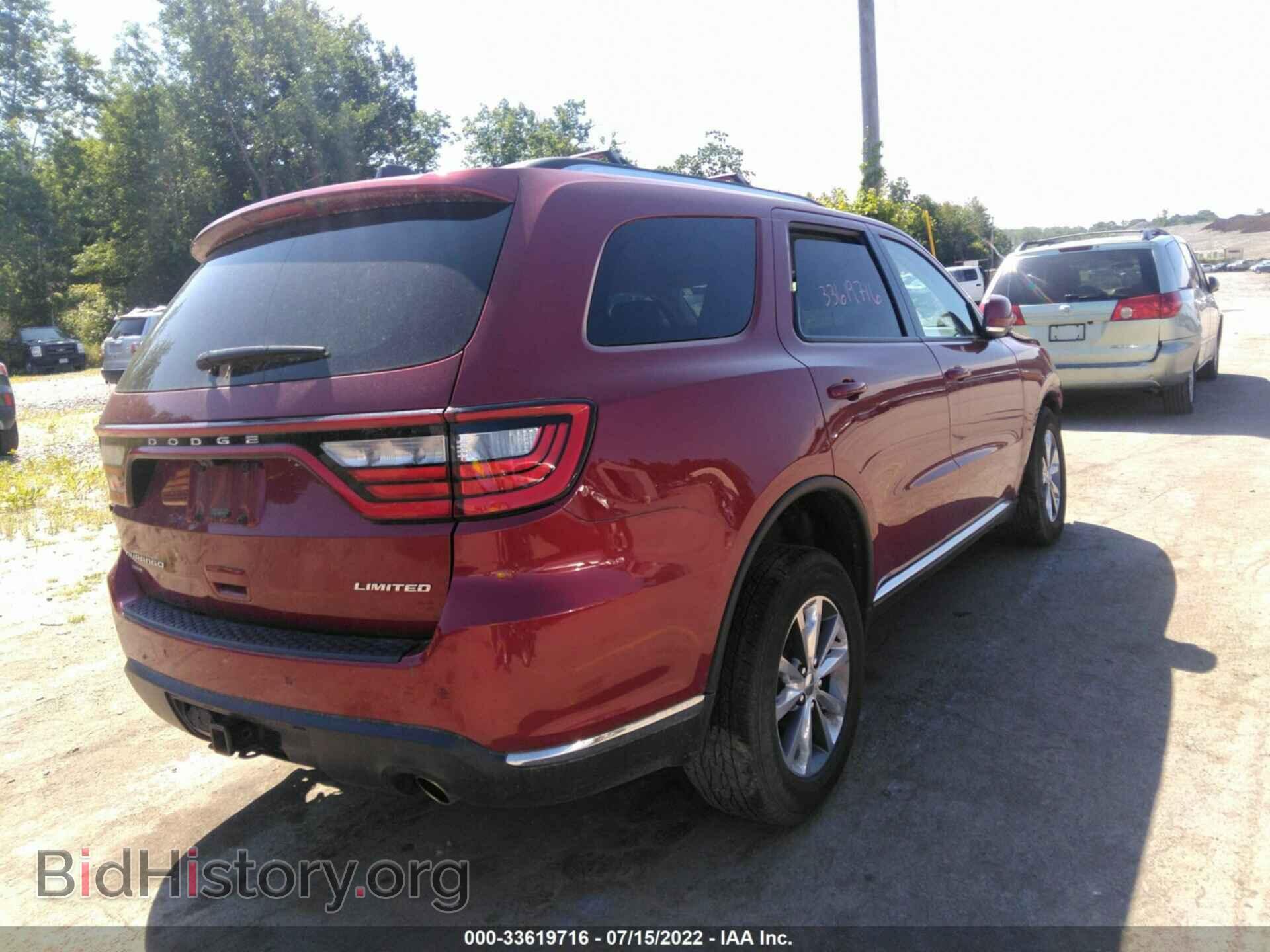 2015 DODGE DURANGO - VIN: 1C4RDJDG4FC772324 - Фото 4