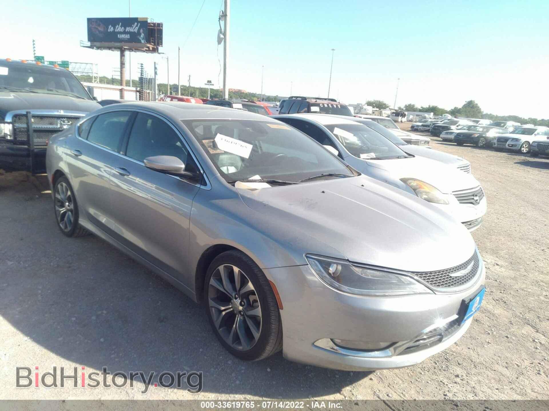 Фотография 1C3CCCCG1FN673250 - CHRYSLER 200 2015