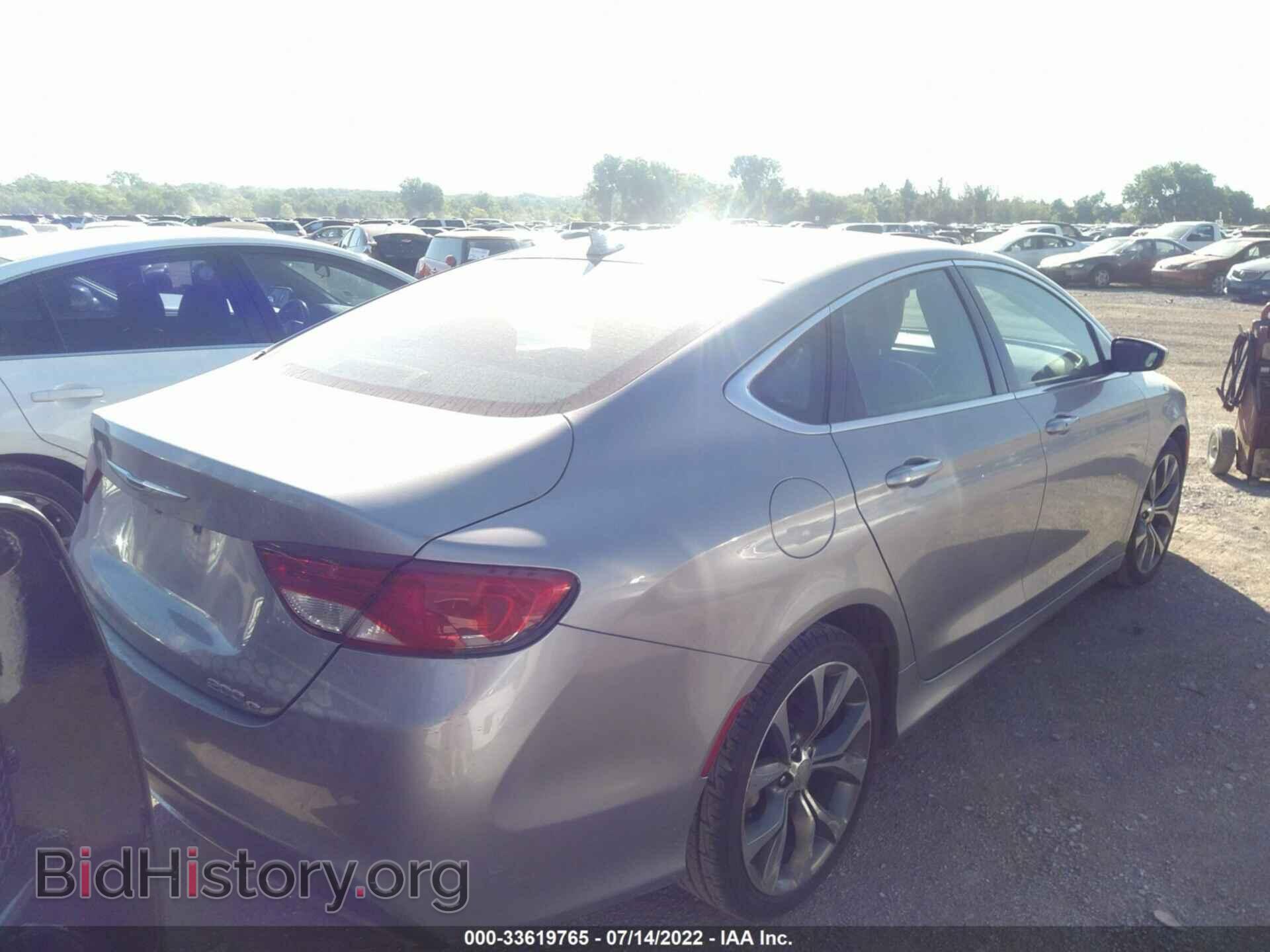 2015 CHRYSLER 200 - VIN: 1C3CCCCG1FN673250 - Фото 4