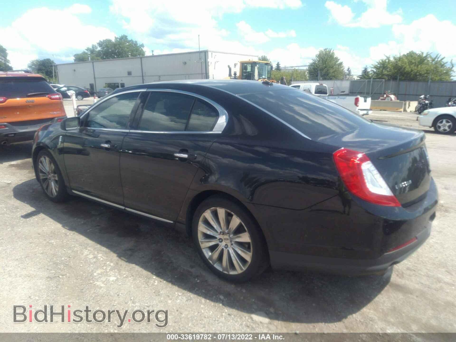 2013 LINCOLN MKS - VIN: 1LNHL9FT0DG600333 - Фото 3