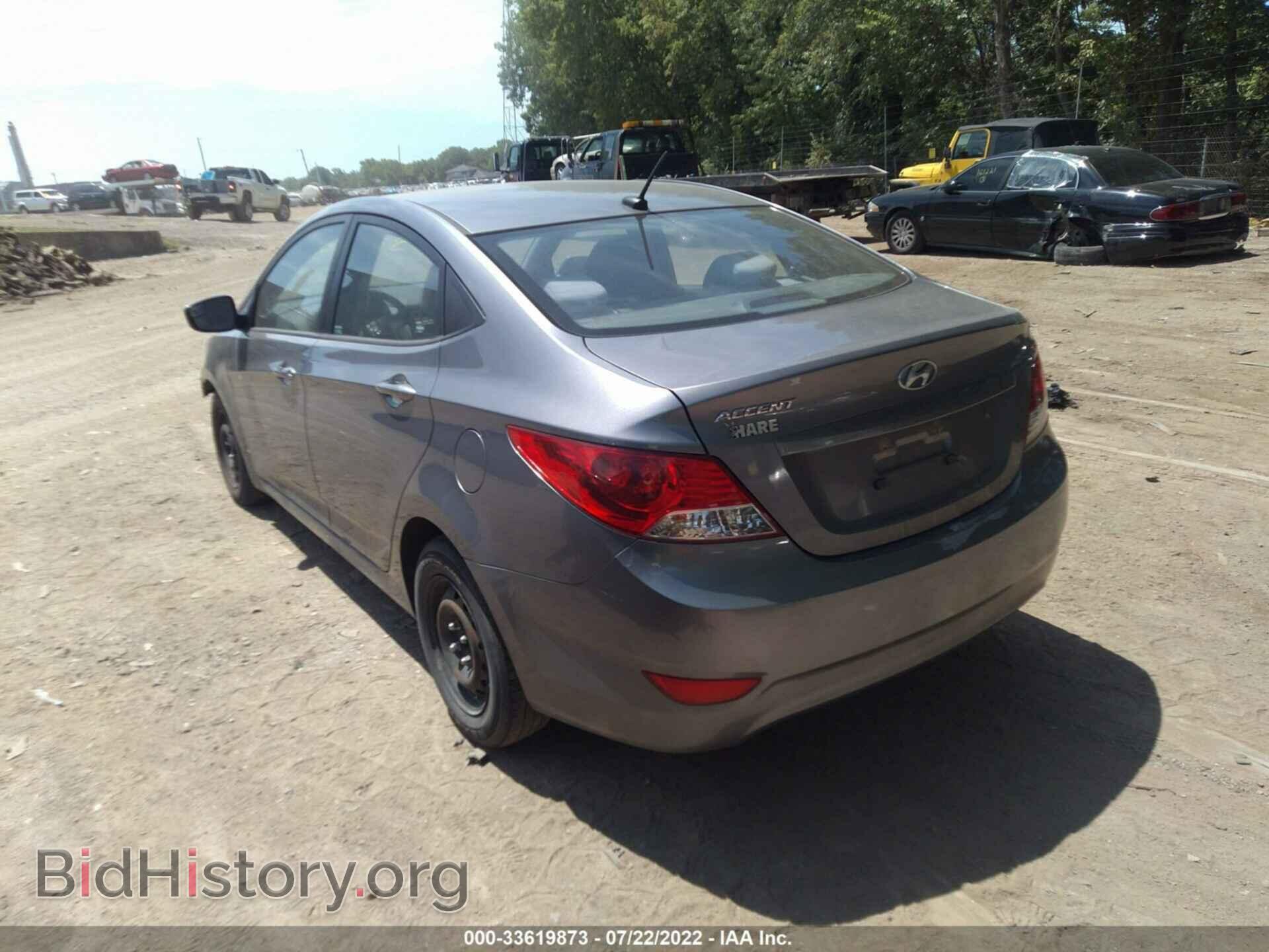 2014 HYUNDAI ACCENT - VIN: KMHCT4AE2EU654371 - Фото 3