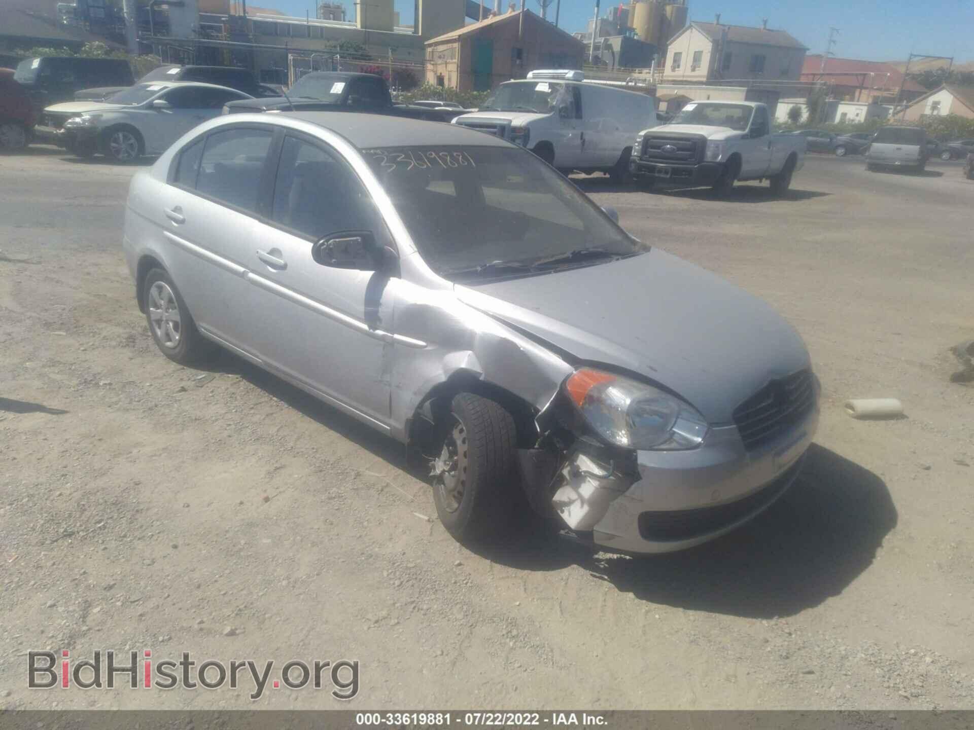 Photo KMHCN46C19U343814 - HYUNDAI ACCENT 2009