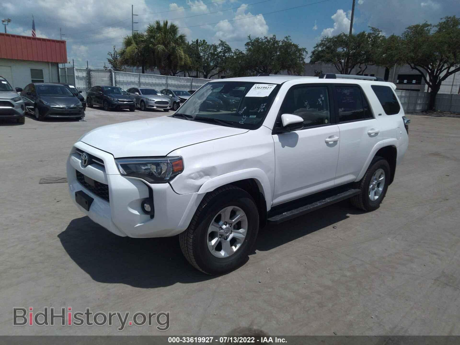 2021 TOYOTA 4RUNNER - VIN: JTEMU5JR4M5941486 - Фото 2