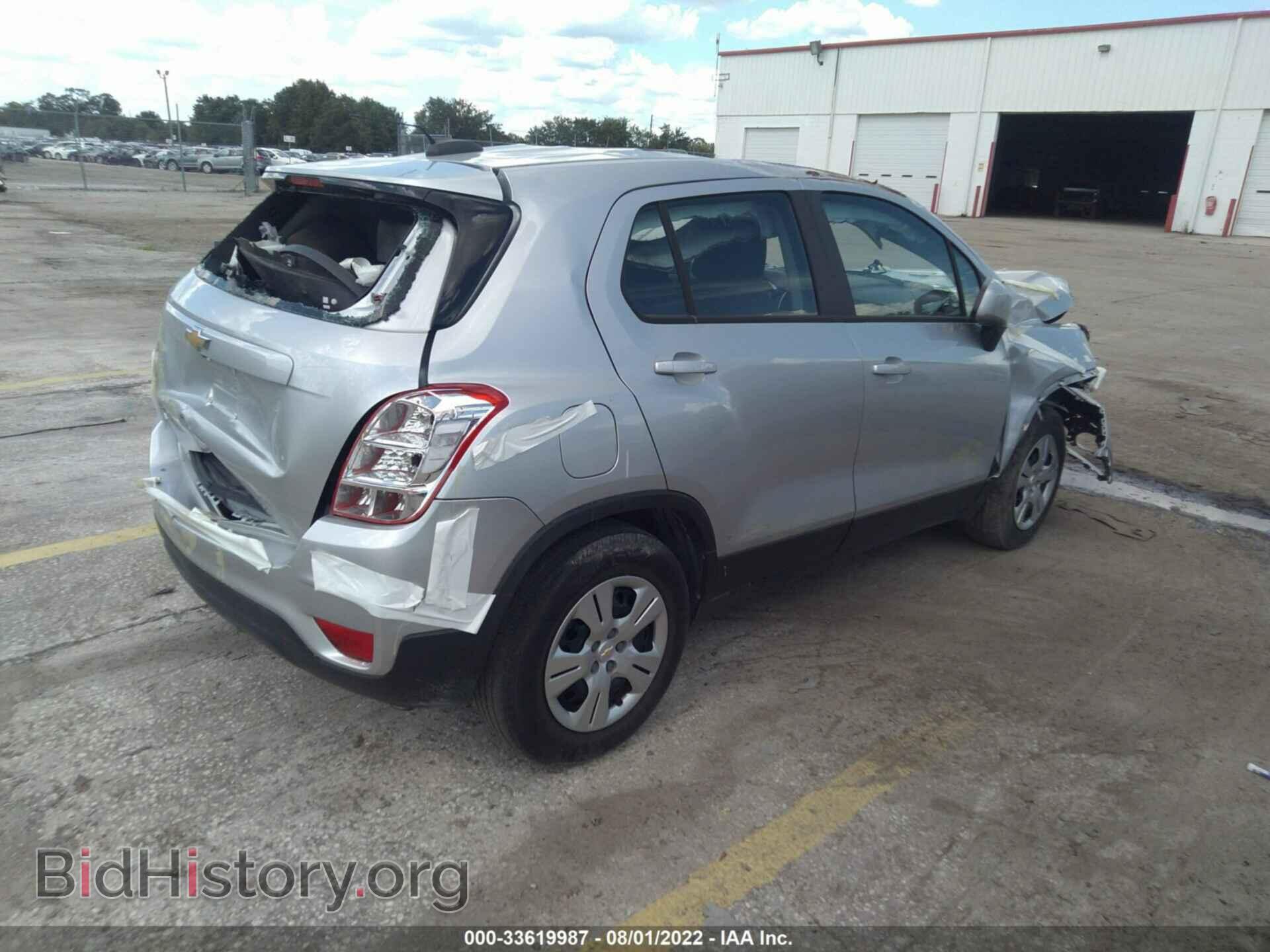 2017 CHEVROLET TRAX - VIN: KL7CJKSB7HB102011 - Фото 4