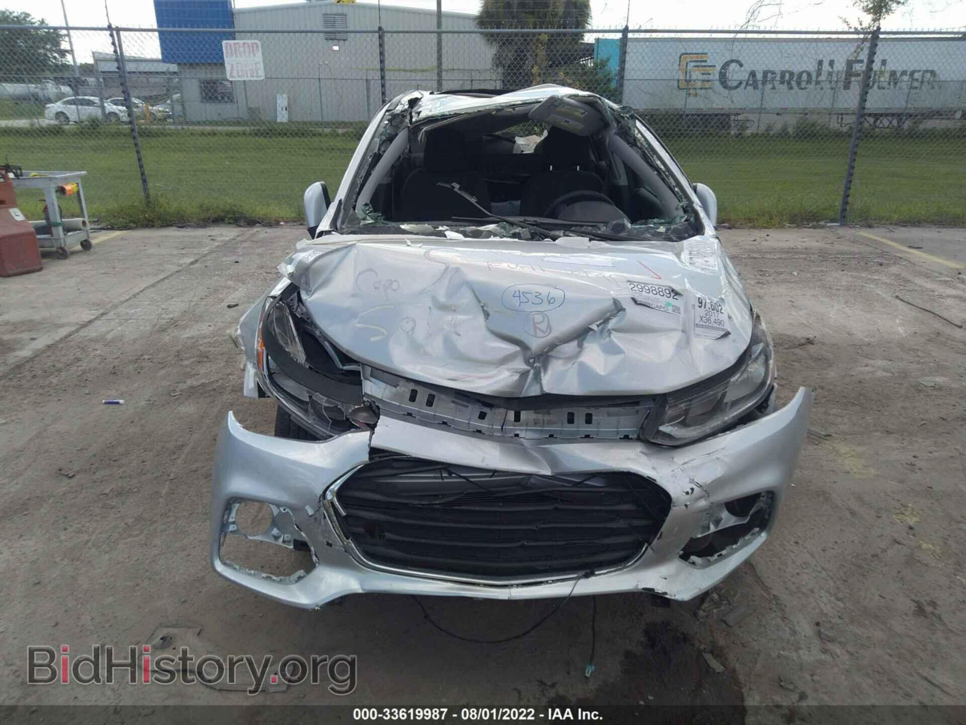 2017 CHEVROLET TRAX - VIN: KL7CJKSB7HB102011 - Фото 6