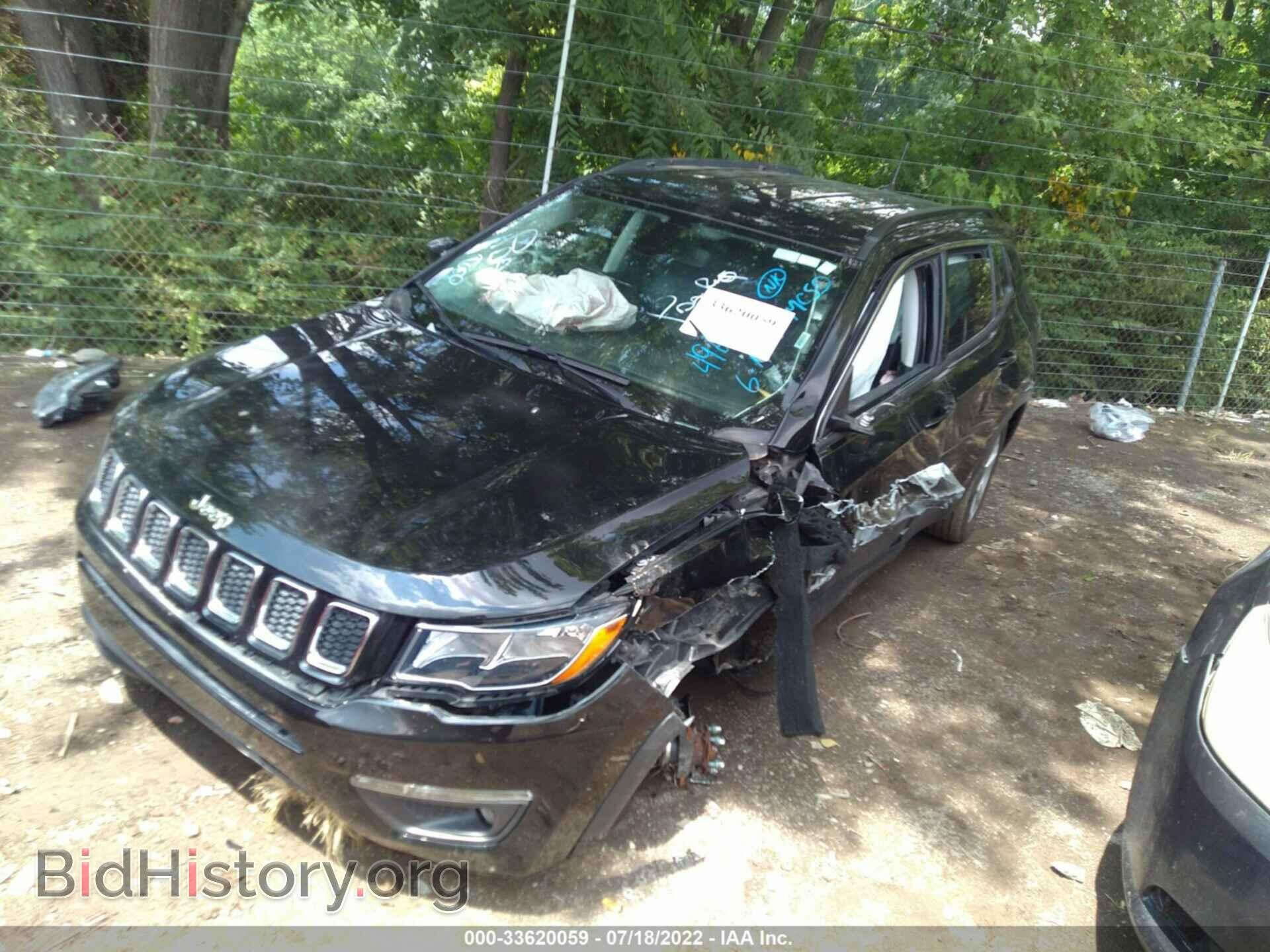 2020 JEEP COMPASS - VIN: 3C4NJCBB3LT123401 - Фото 2