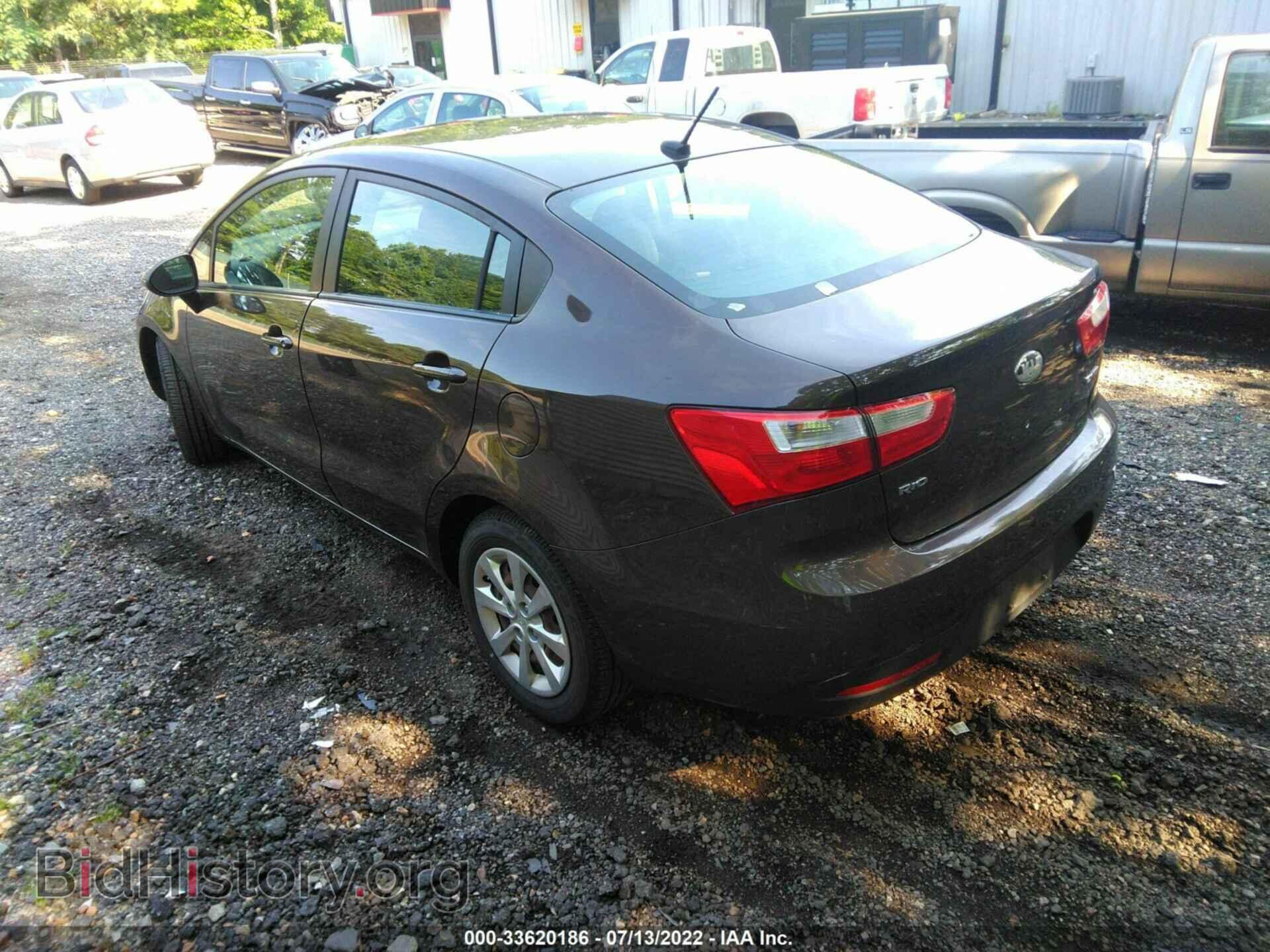 2013 KIA RIO - VIN: KNADN4A33D6169268 - Фото 3