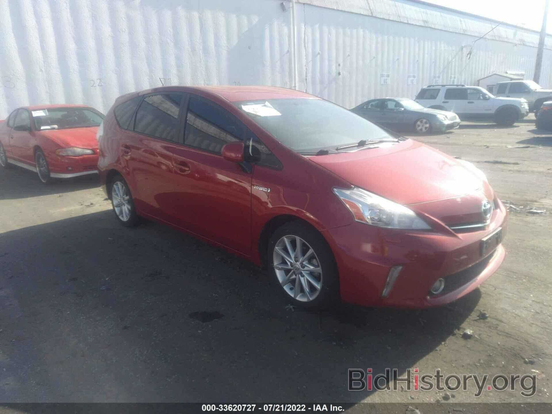 Photo JTDZN3EU1C3022940 - TOYOTA PRIUS V 2012