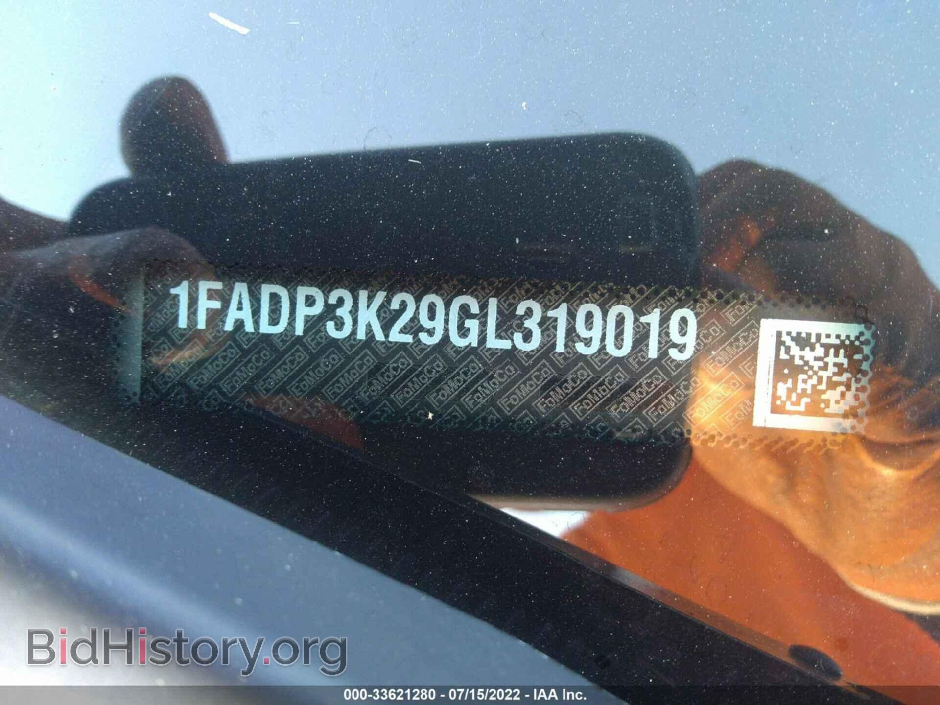 2016 FORD FOCUS - VIN: 1FADP3K29GL319019 - Фото 9