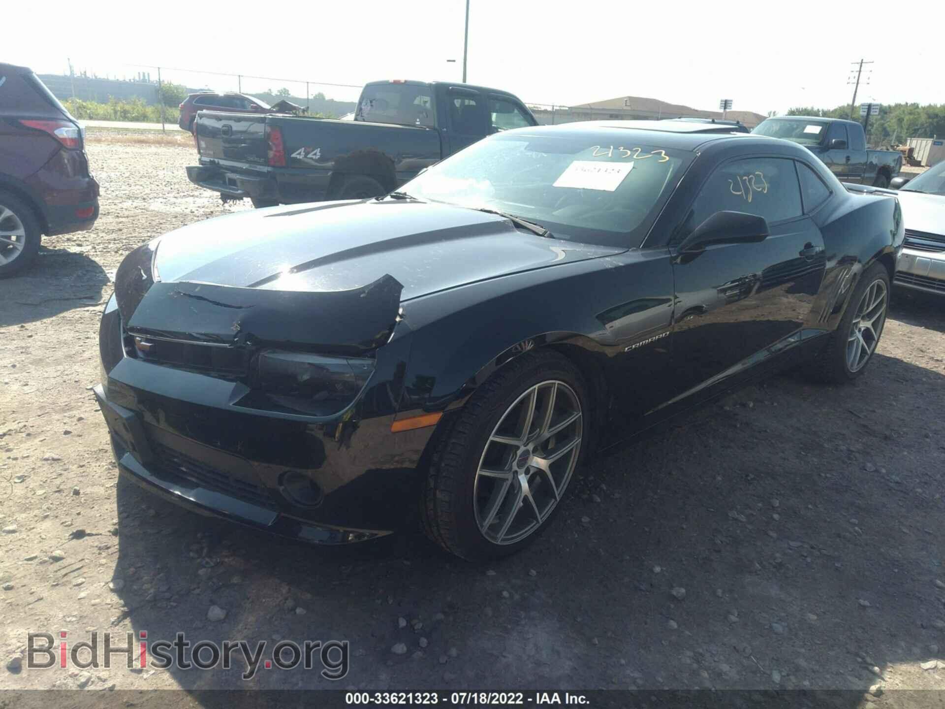 2014 CHEVROLET CAMARO - VIN: 2G1FB1E32E9313893 - Фото 2