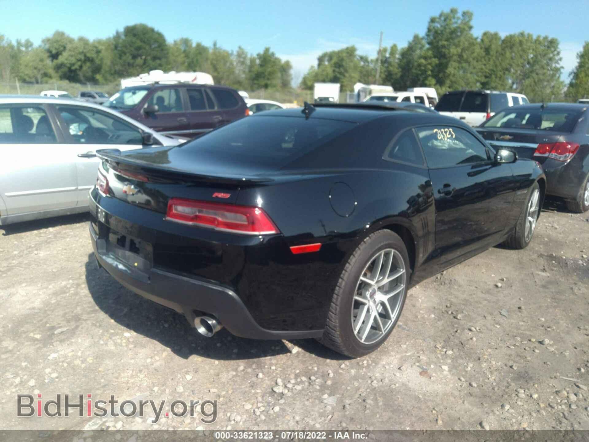 2014 CHEVROLET CAMARO - VIN: 2G1FB1E32E9313893 - Фото 4