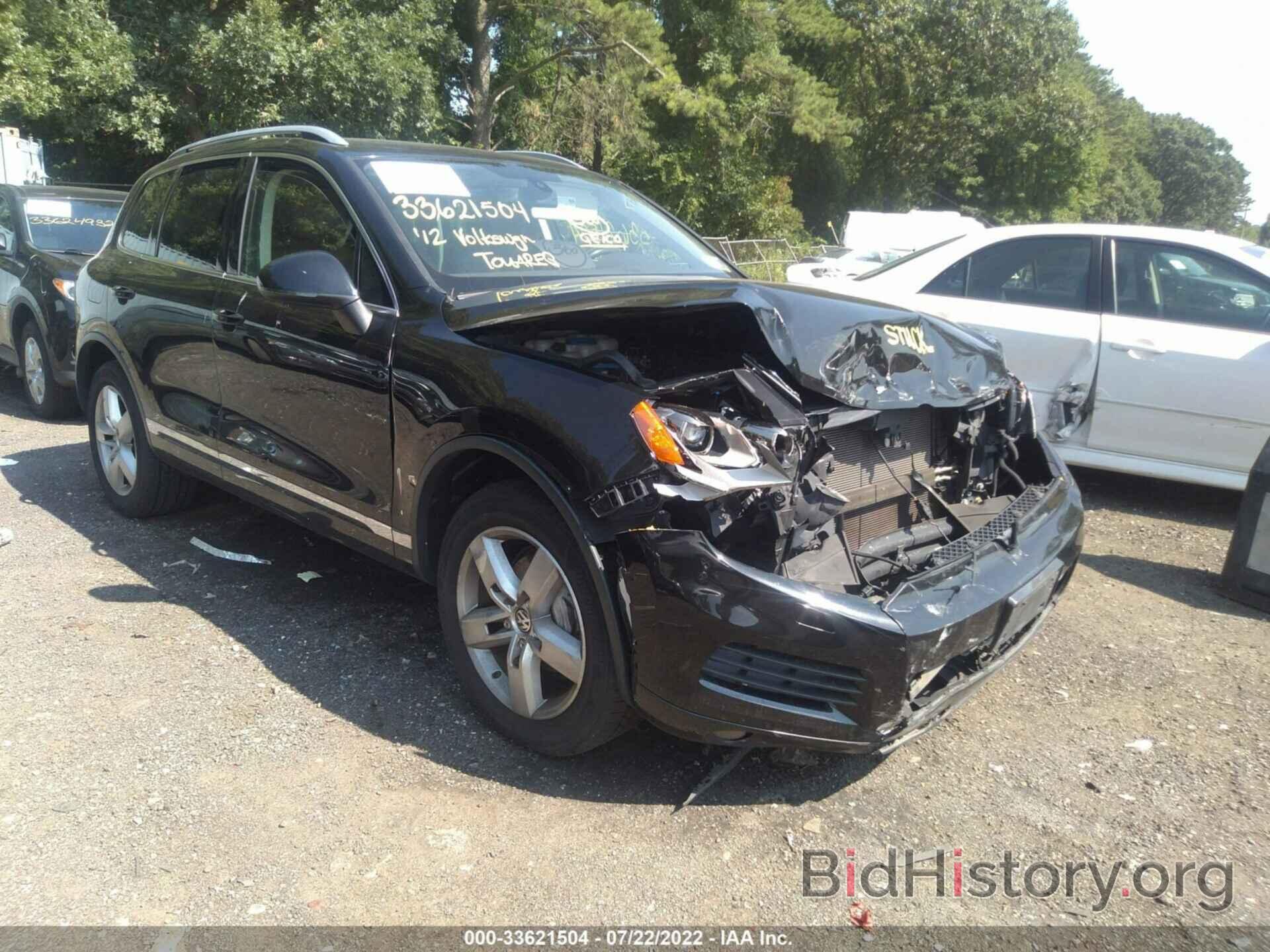 Photo WVGEF9BP3CD008248 - VOLKSWAGEN TOUAREG 2012