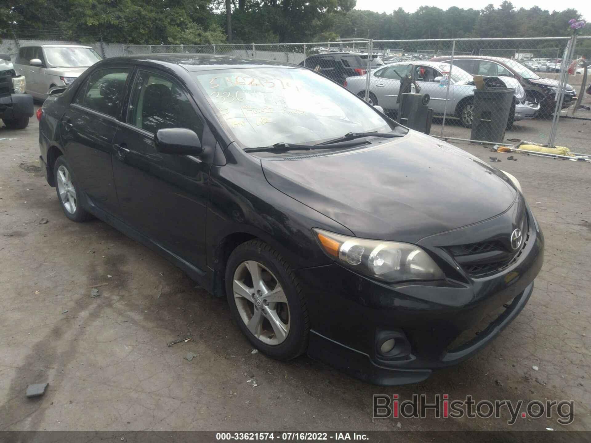 Photo 2T1BU4EE1CC884758 - TOYOTA COROLLA 2012