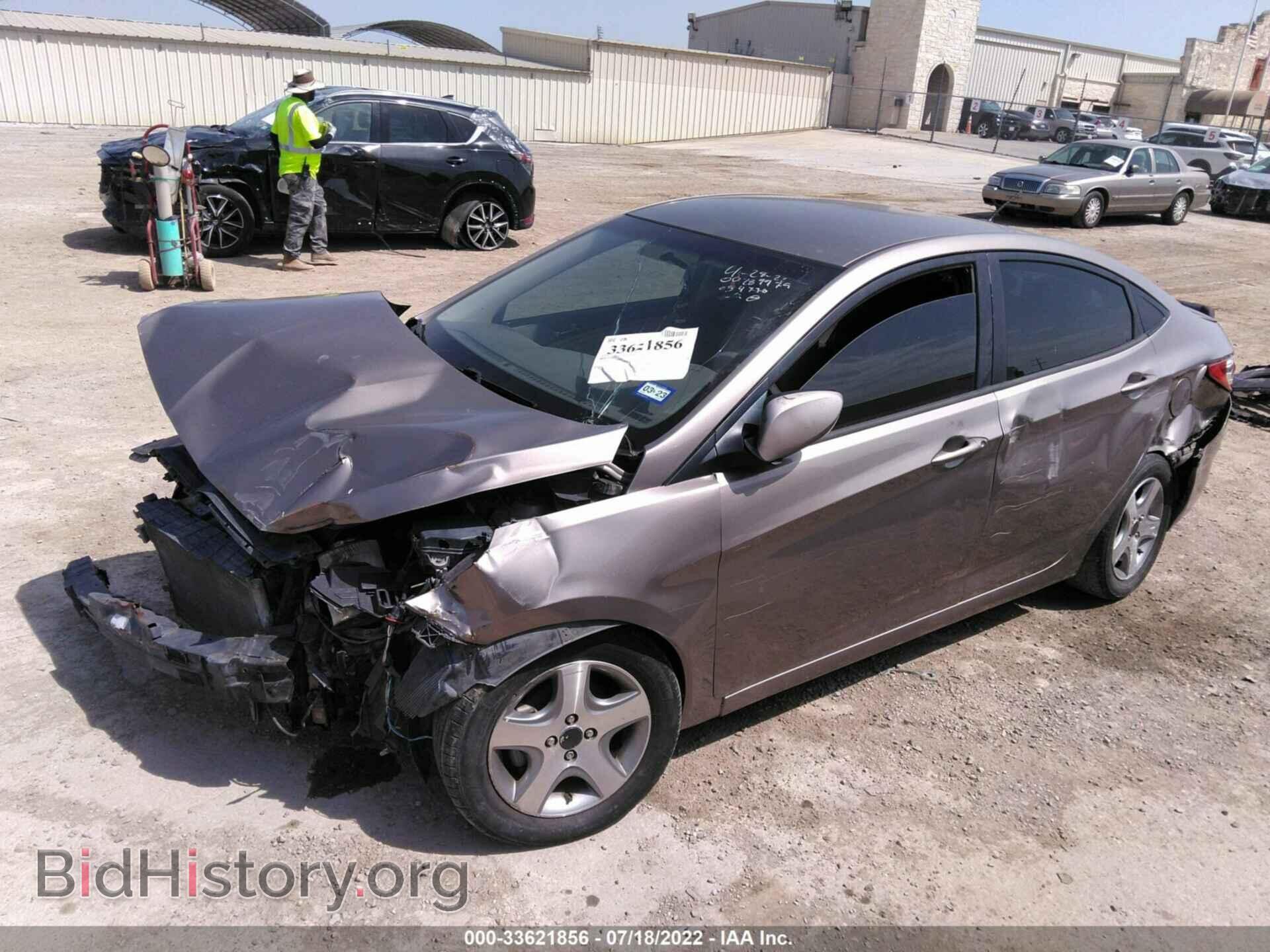 2012 HYUNDAI ACCENT - VIN: KMHCU4AE4CU054770 - Фото 2