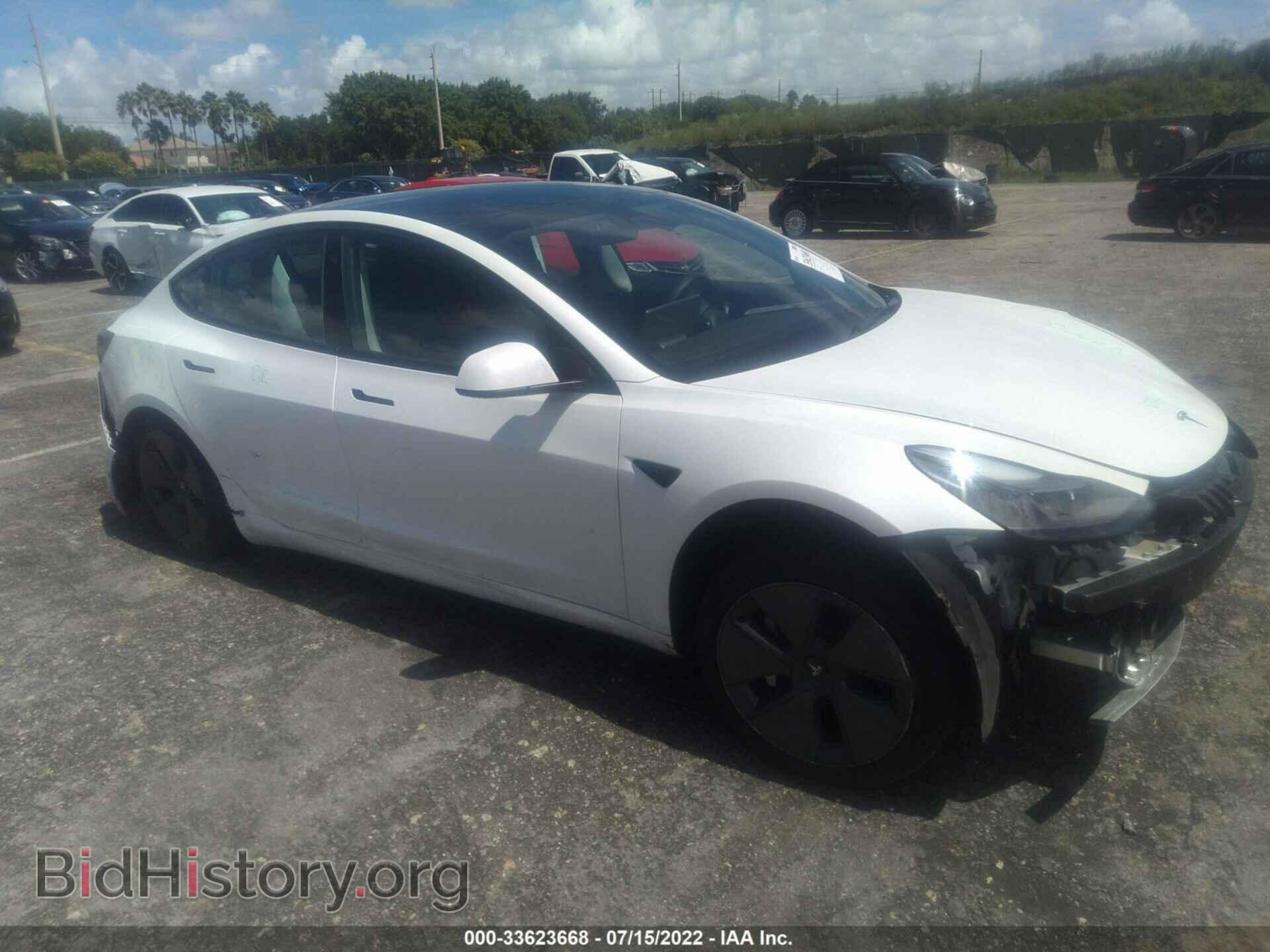 Photo 5YJ3E1EB4MF094888 - TESLA MODEL 3 2021