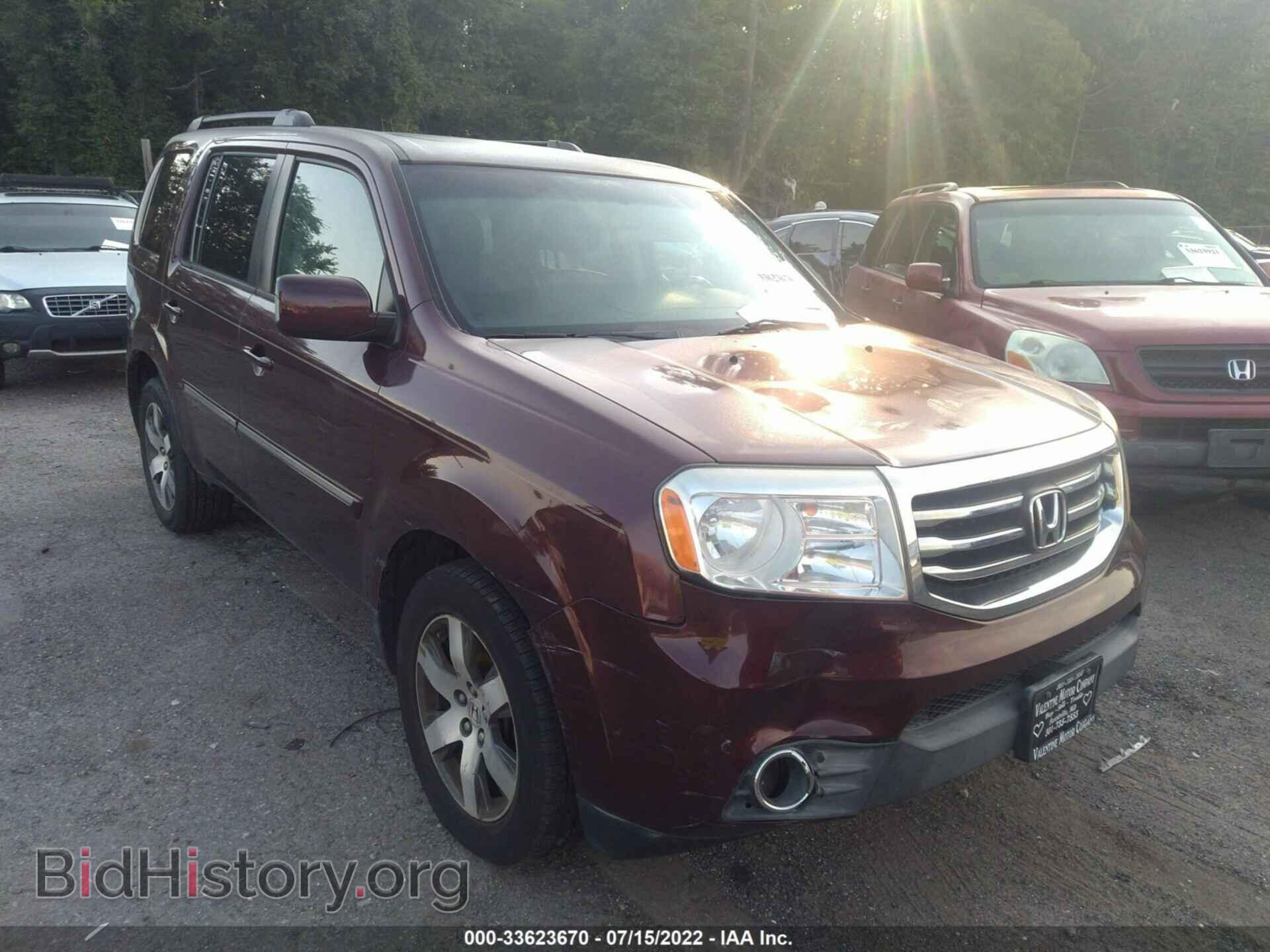 Фотография 5FNYF3H93CB024367 - HONDA PILOT 2012