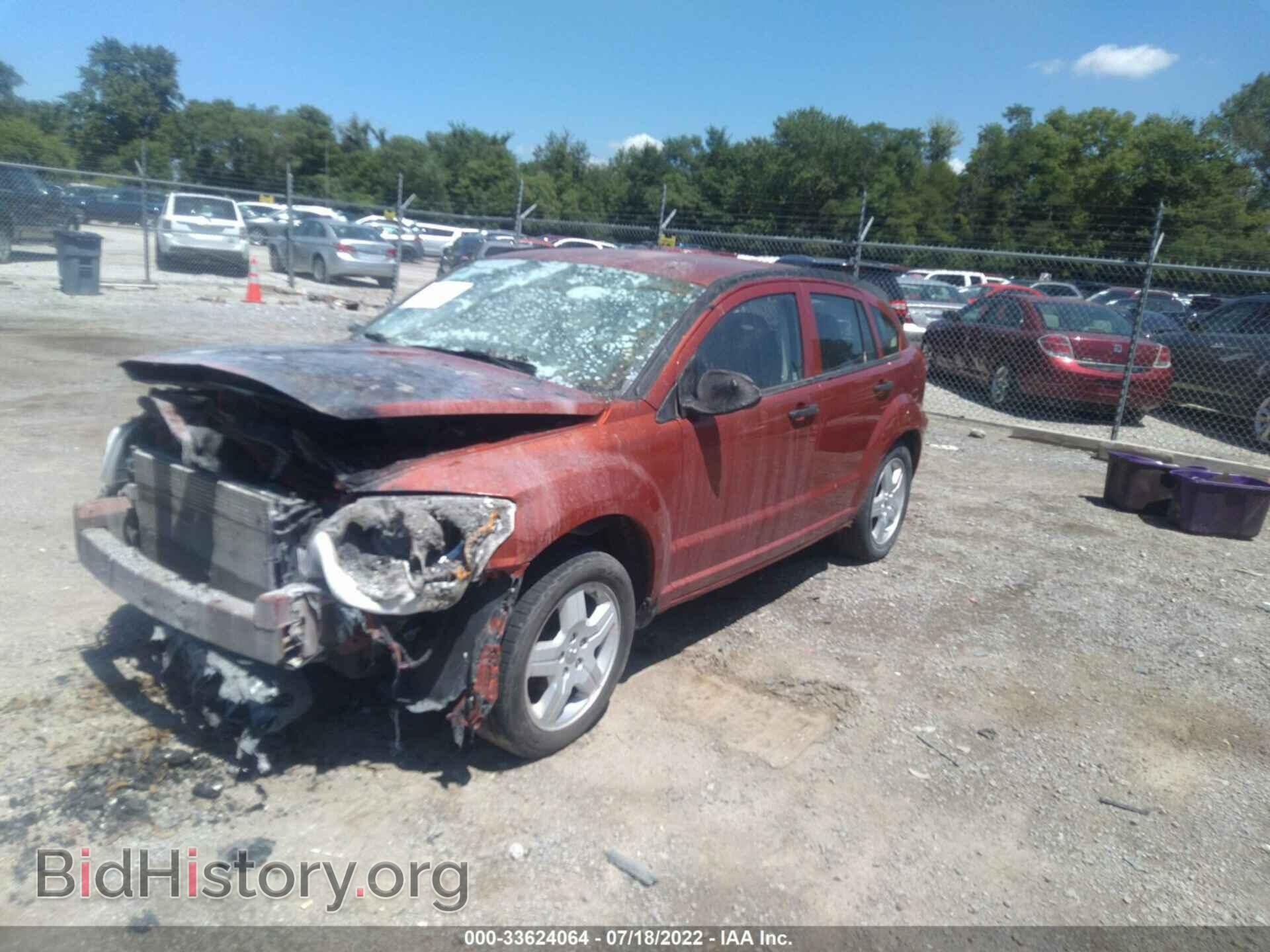 2008 DODGE CALIBER - VIN: 1B3HB28B48D756161 - Фото 2