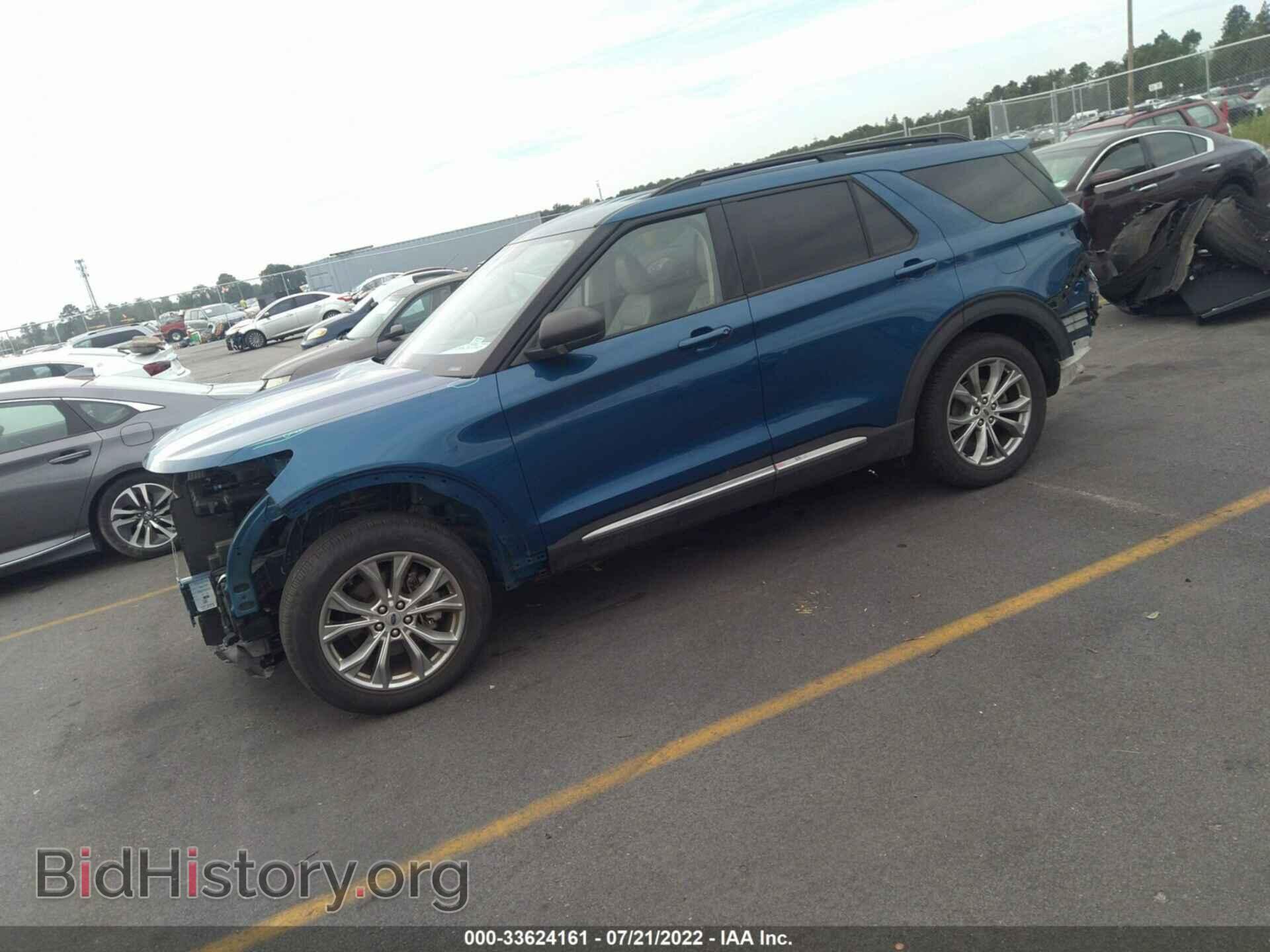 2020 FORD EXPLORER - VIN: 1FMSK7DH1LGC73726 - Фото 2