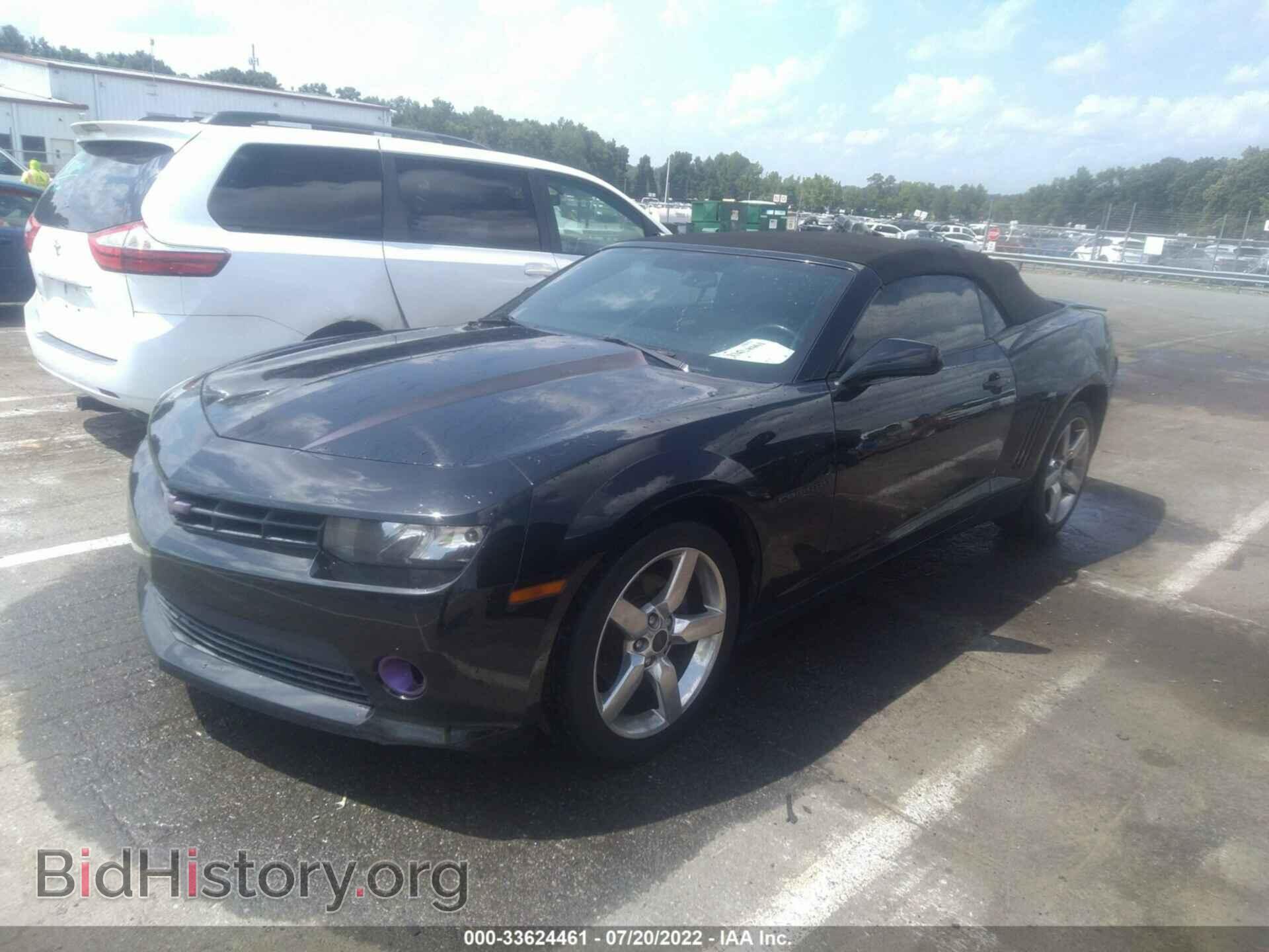 2014 CHEVROLET CAMARO - VIN: 2G1FB3D38E9315189 - Фото 2