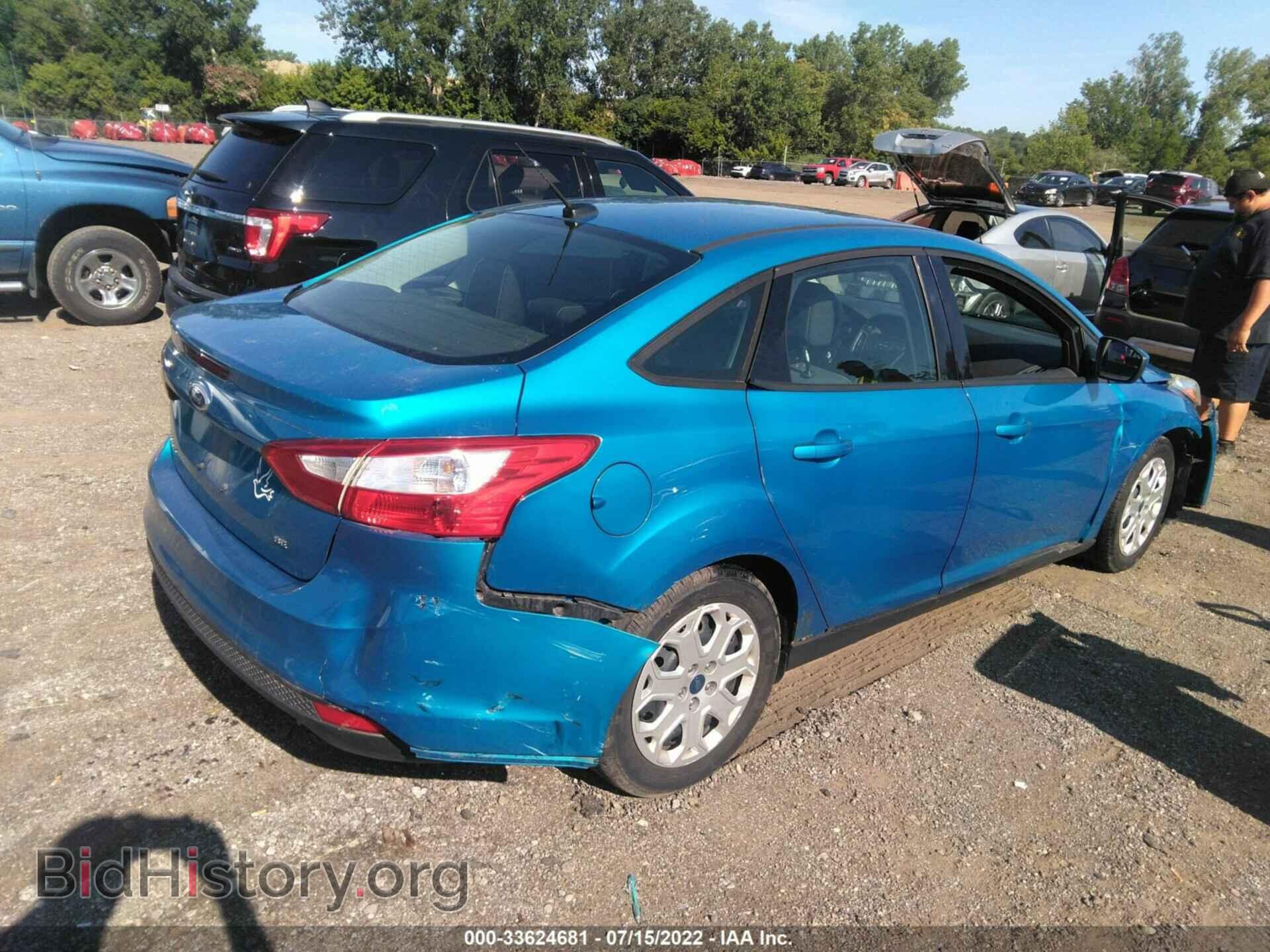 2012 FORD FOCUS - VIN: 1FAHP3F2XCL277692 - Фото 4