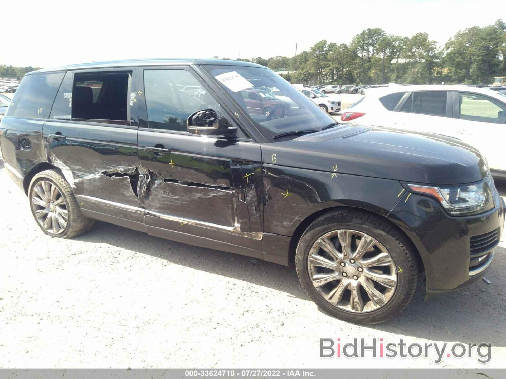 Photo SALGS5FE7HA327356 - LAND ROVER RANGE ROVER 2017