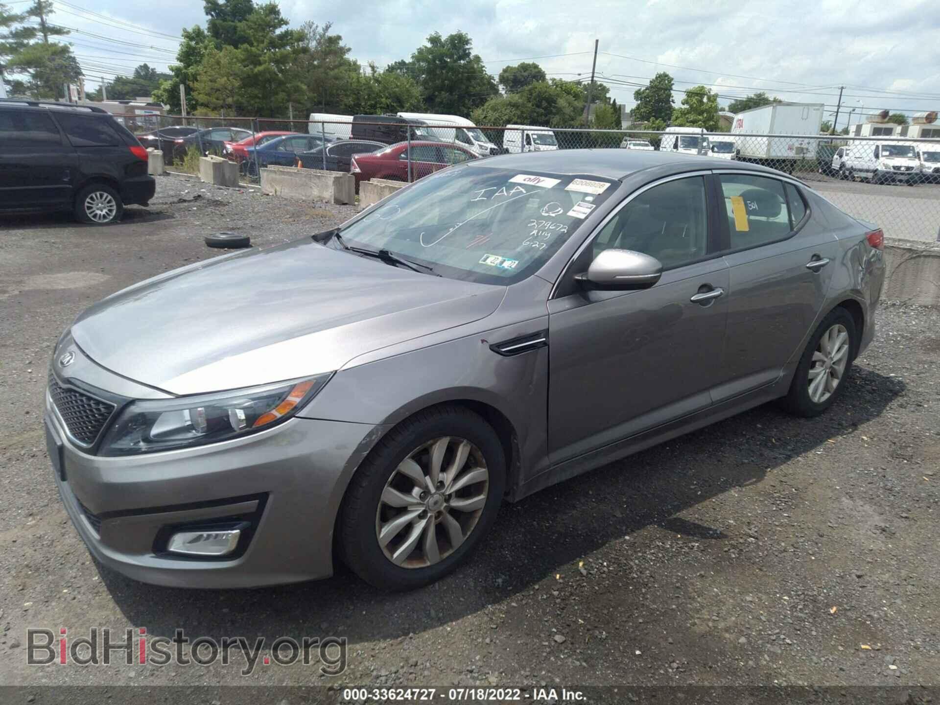 2014 KIA OPTIMA - VIN: 5XXGN4A74EG279672 - Фото 2