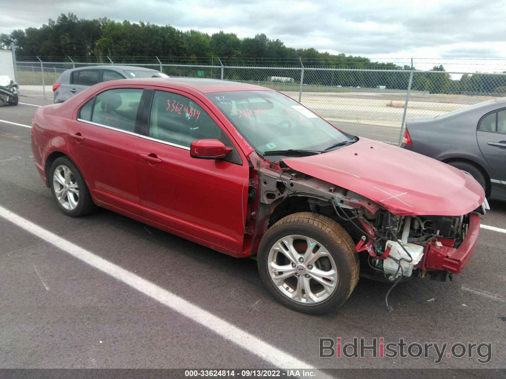 Photo 3FAHP0HA6CR162155 - FORD FUSION 2012