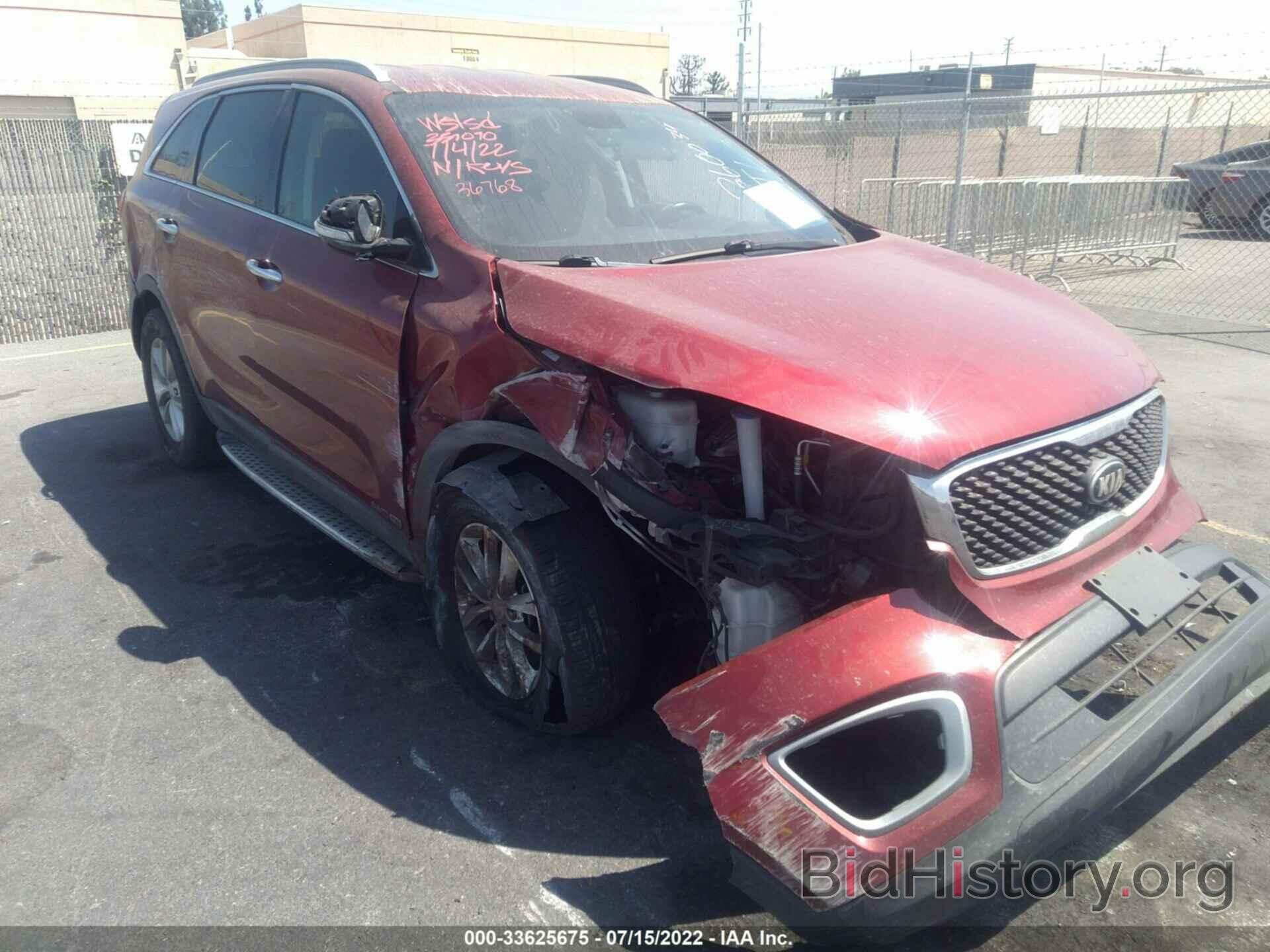 Photo 5XYPGDA55GG177689 - KIA SORENTO 2016