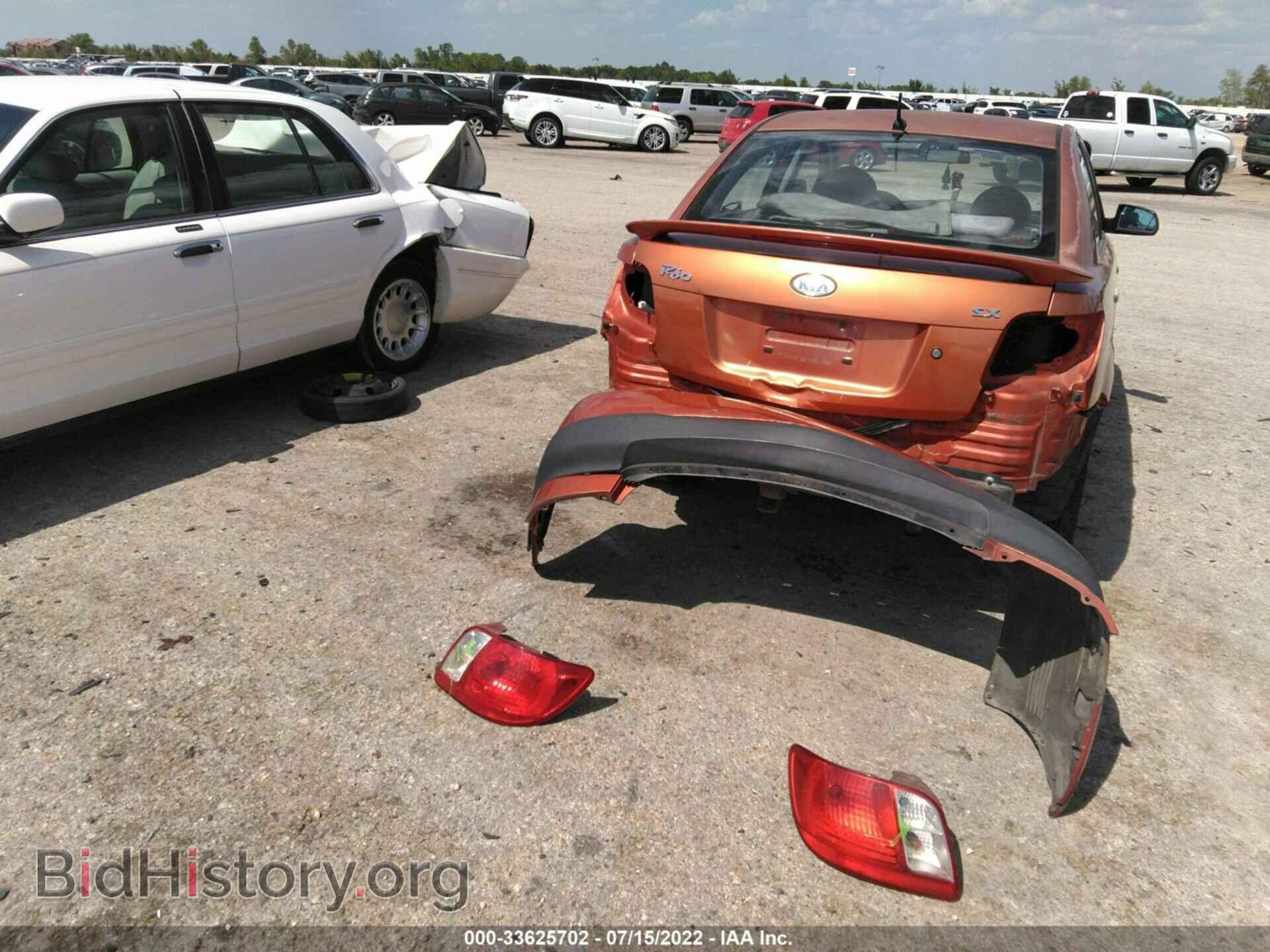 2008 KIA RIO - VIN: KNADE123786408498 - Фото 6