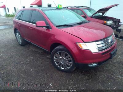 2008 Ford EDGE Limited, red — VIN 2FMDK39C68BB47715, IAAI